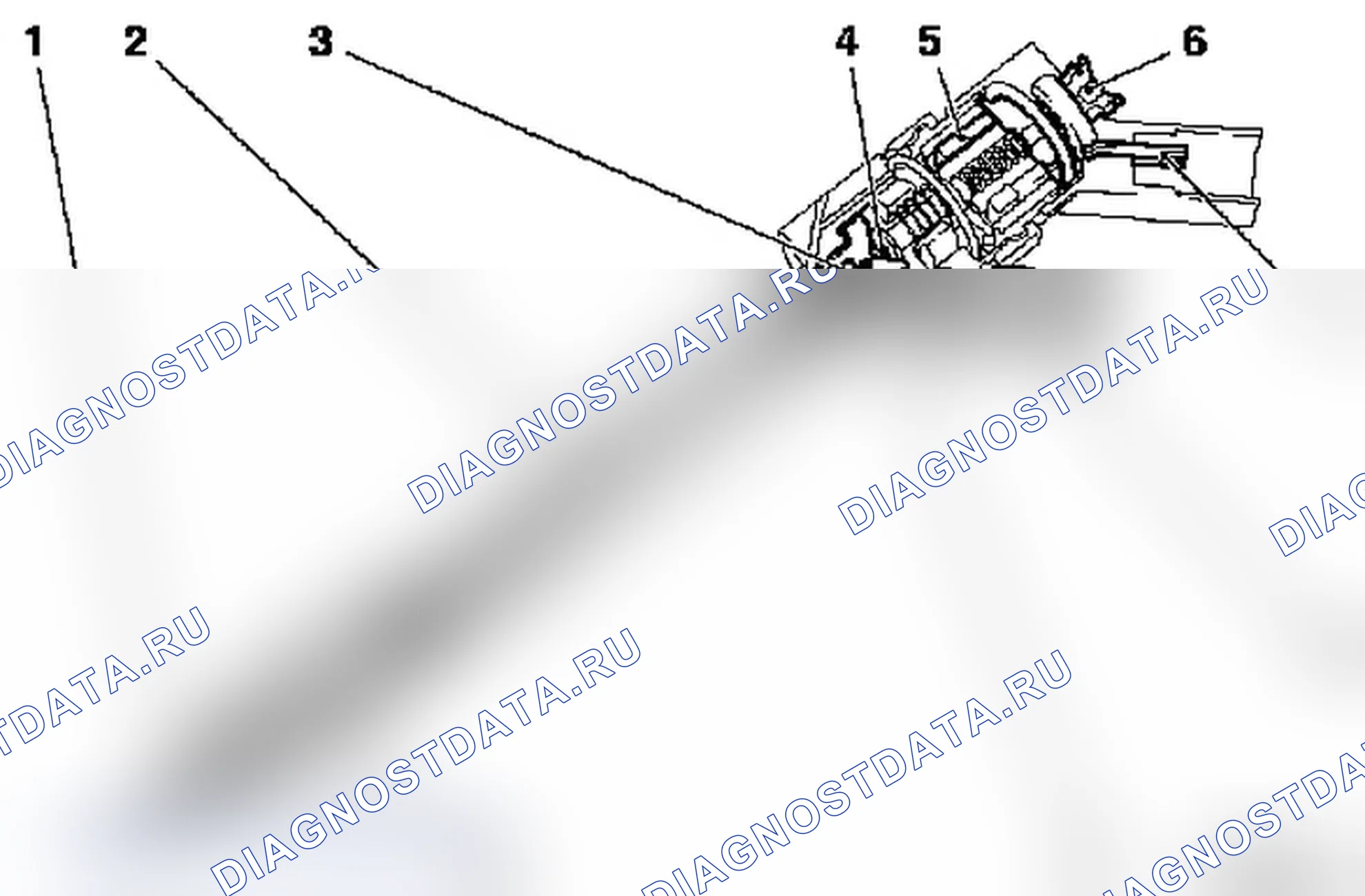 Форсунка дизельного двигателя Z 13 DT DOHC. Opel Corsa C