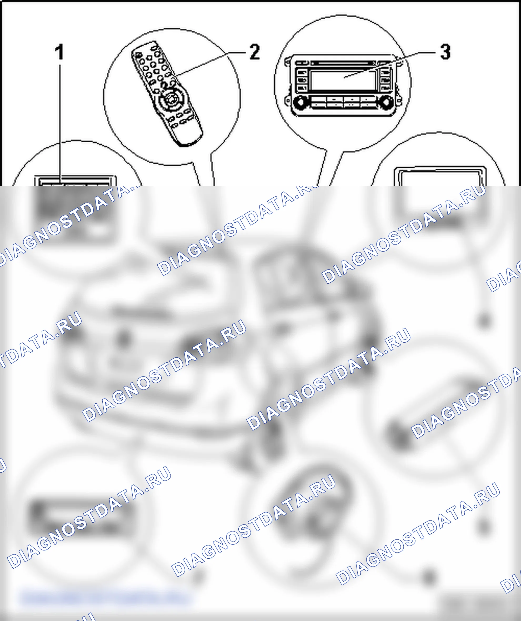 Мультимедийная система RSE (Rear Seat Entertainment), «„Golf Plus“». Volkswagen Golf Plus I