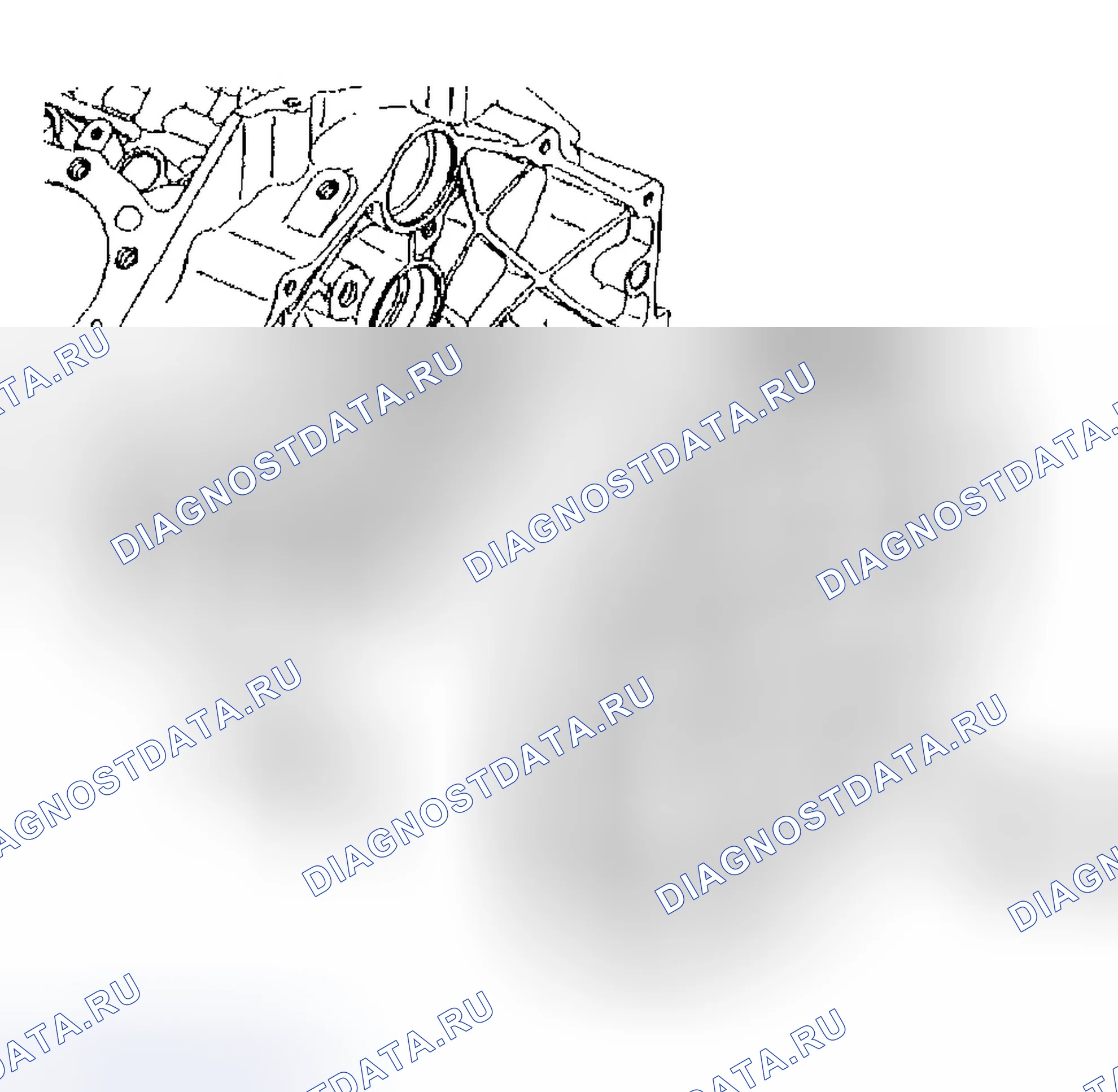 Рис. 671: Установка маховика двигателя. Chevrolet Chevy Express H2500 
