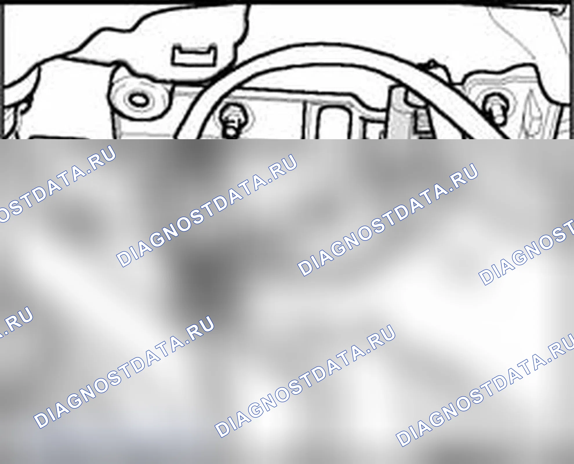 Рис. 448: Разъемы электрического жгута. Audi A4 B7