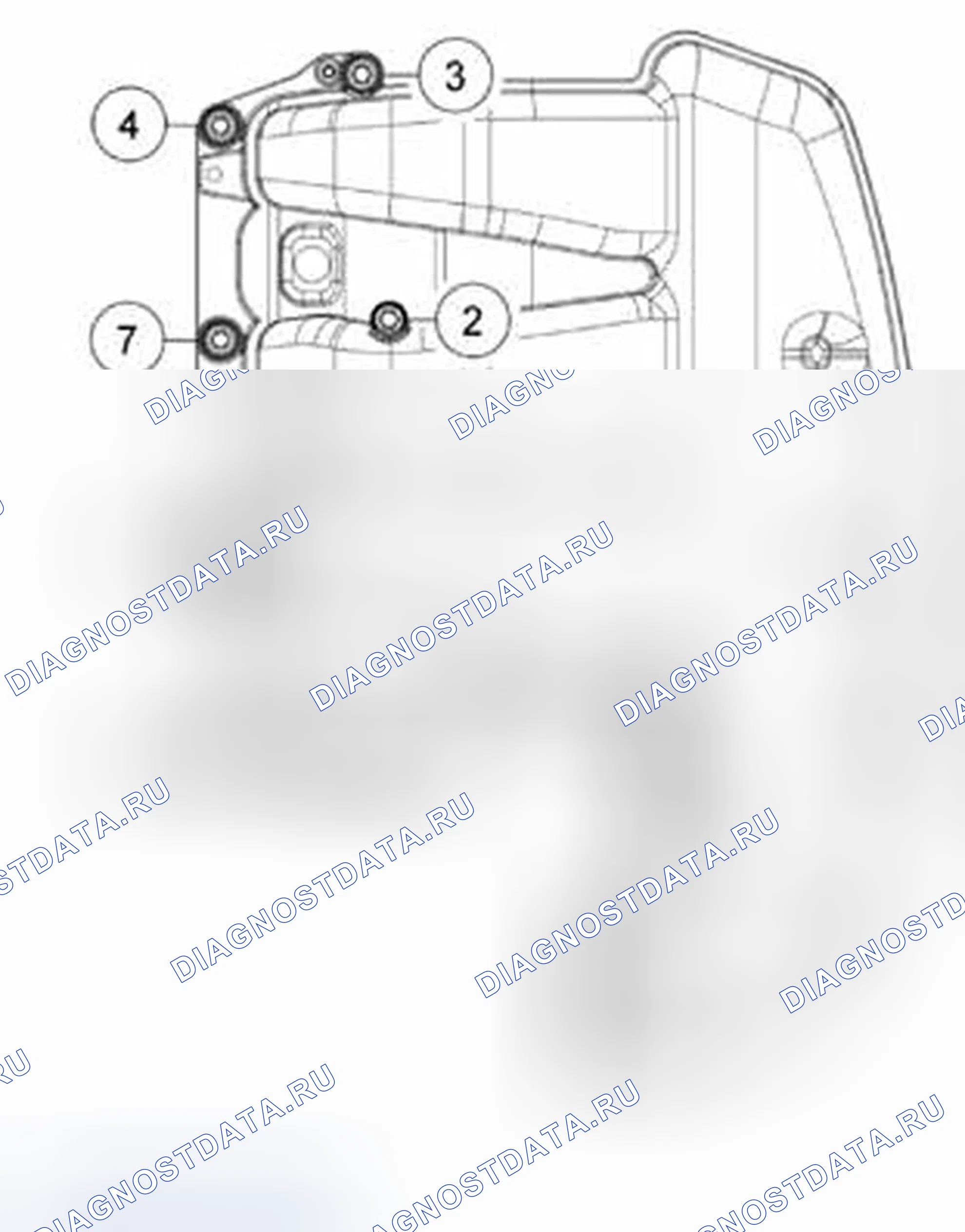 Рис. 951: Установка. Ford Edge I рестайлинг