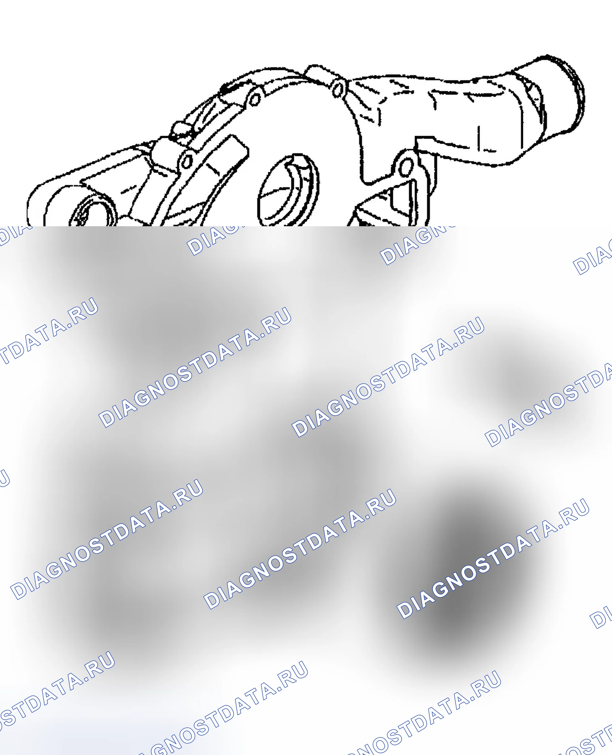 Рис. 538: Переднее масляное уплотнение коленчатого вала - демонтаж. Chevrolet Impala VIII
