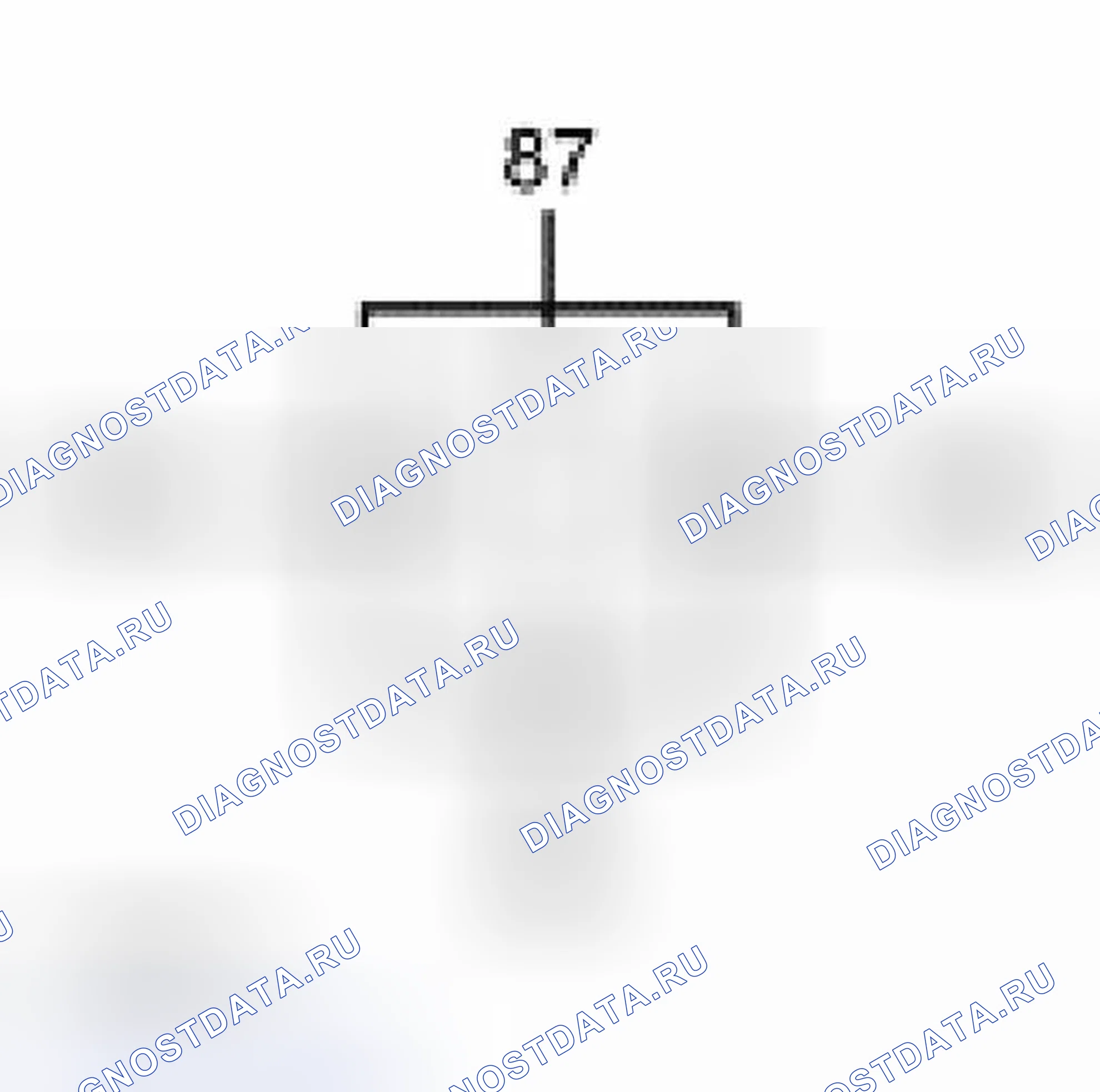 Рис. 157: Реле звукового сигнала C1006. Hyundai ix25 II