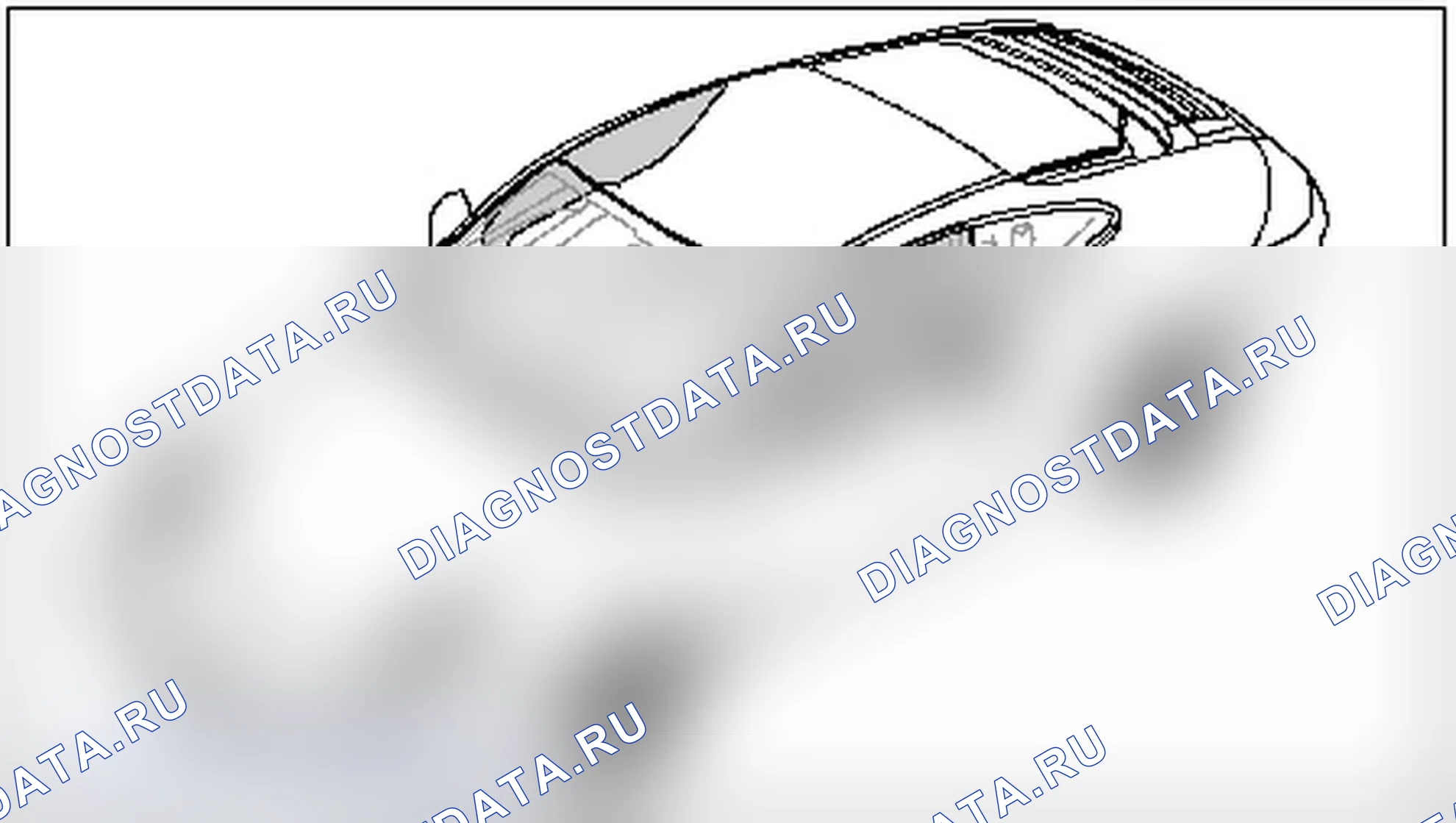 Рис. 39: Проверка окна передней двери. Porsche 911 GT3 997