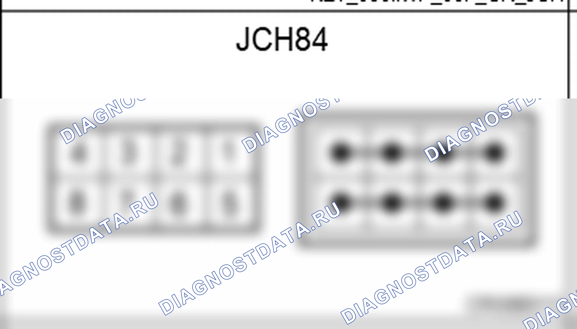 Распиновка разъёма JCH84 — joint connectors. Hyundai Genesis Coupe(Bk)-U.S. I