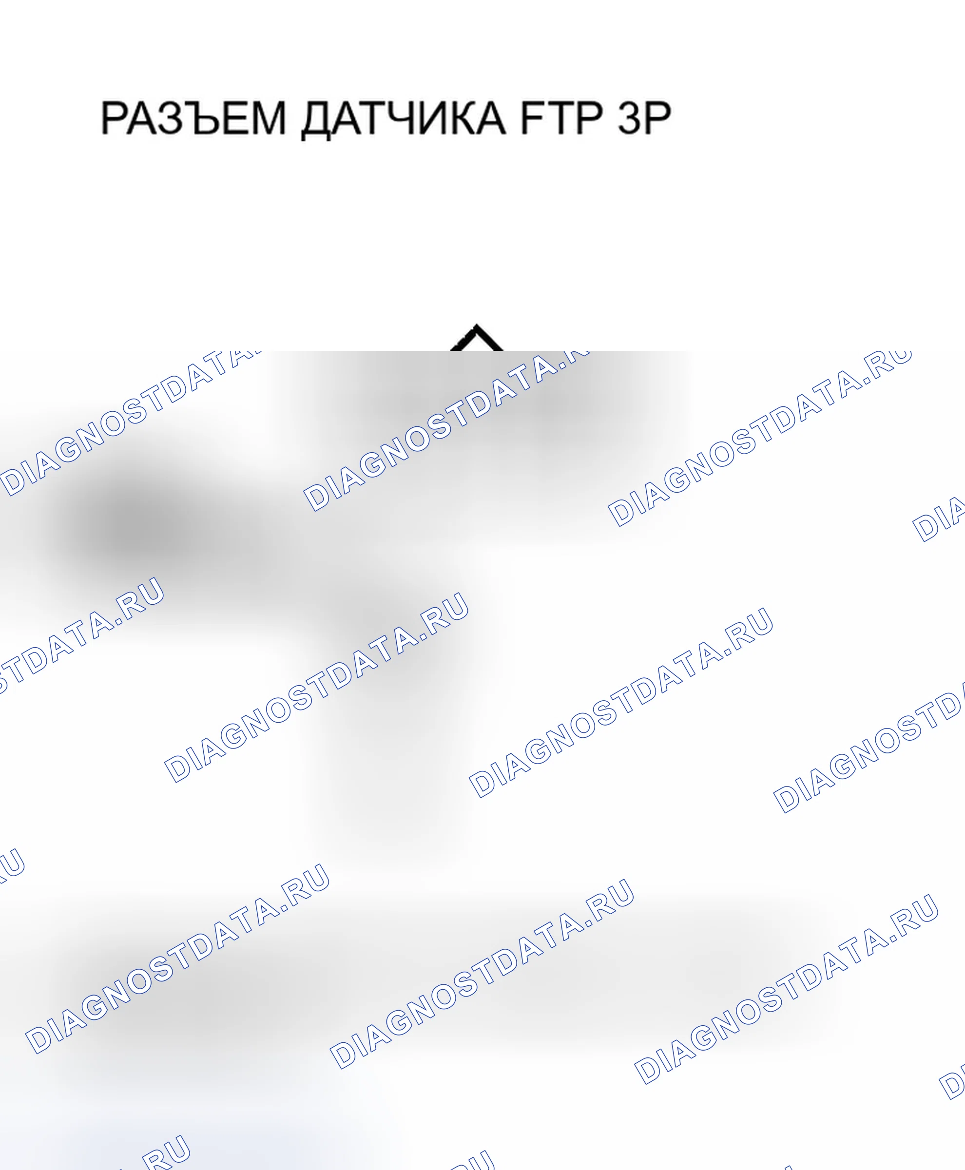 Рис. 13: P0452 расшифровка кода ошибки: низковольтная цепь датчика FTP. Honda CR-V II рестайлинг