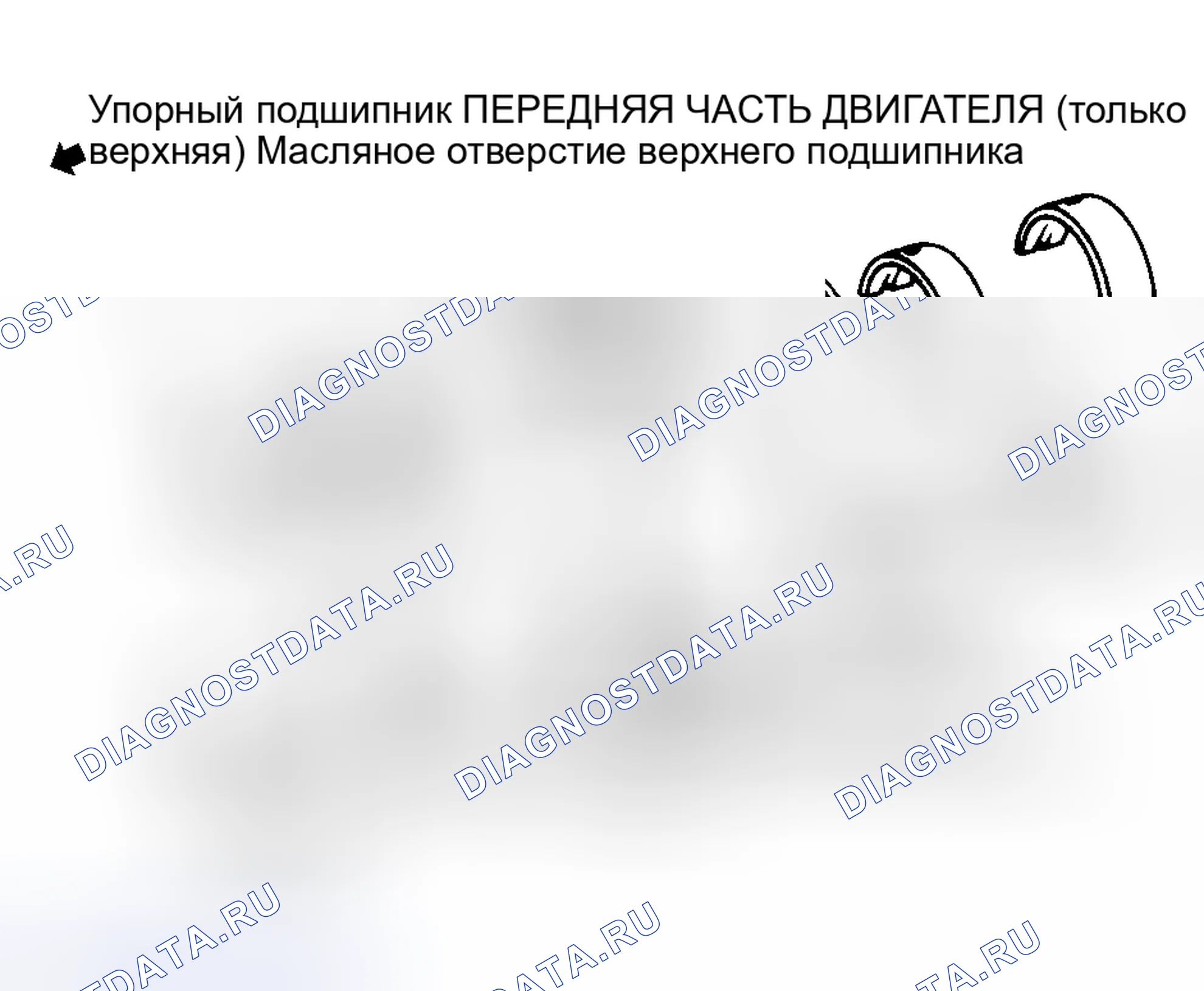 Рис. 22: Упорный подшипник. Honda Legend I