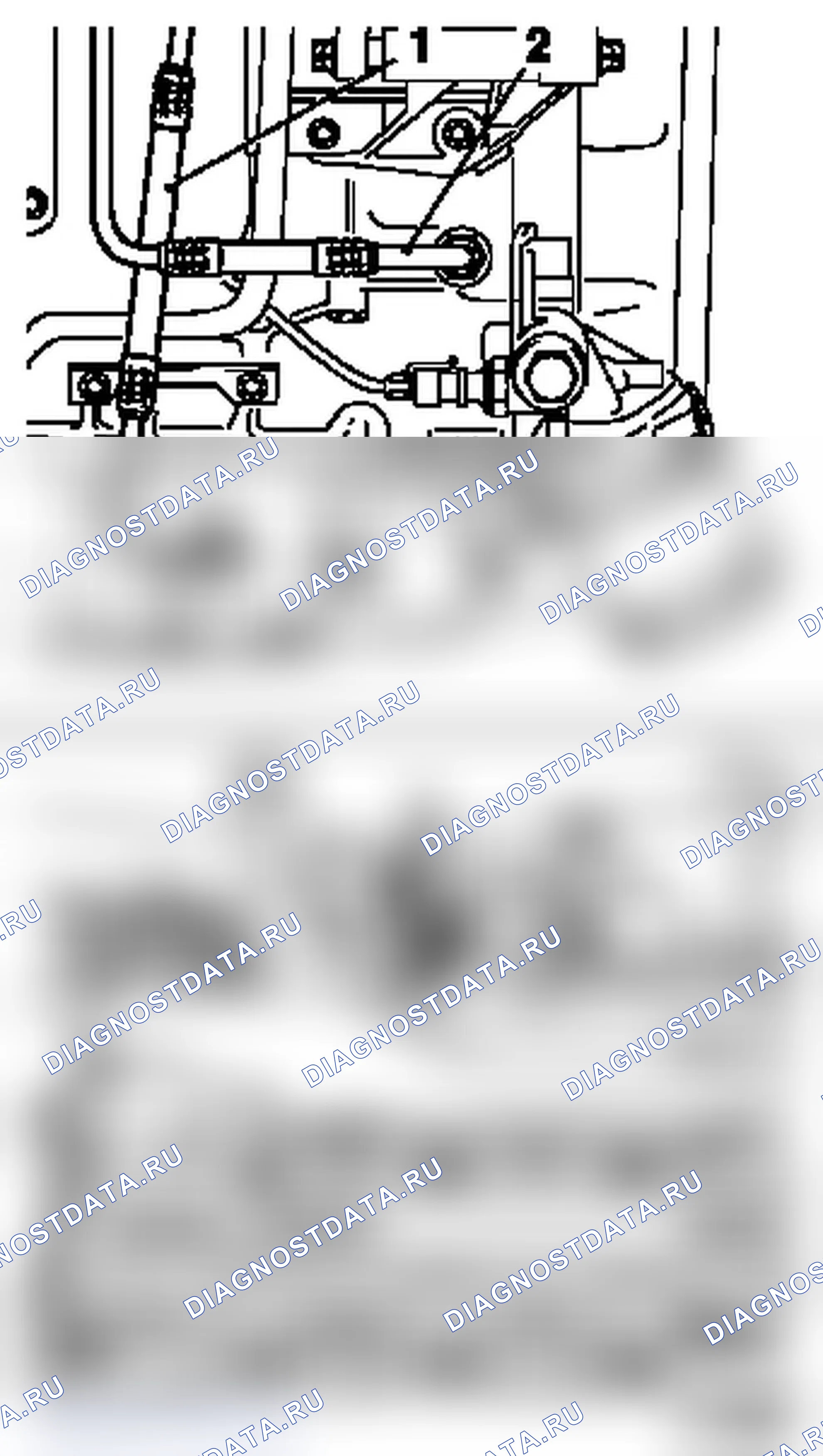 Демонтаж и монтаж выпускного патрубка (с турбонагнетателем). Opel Astra G