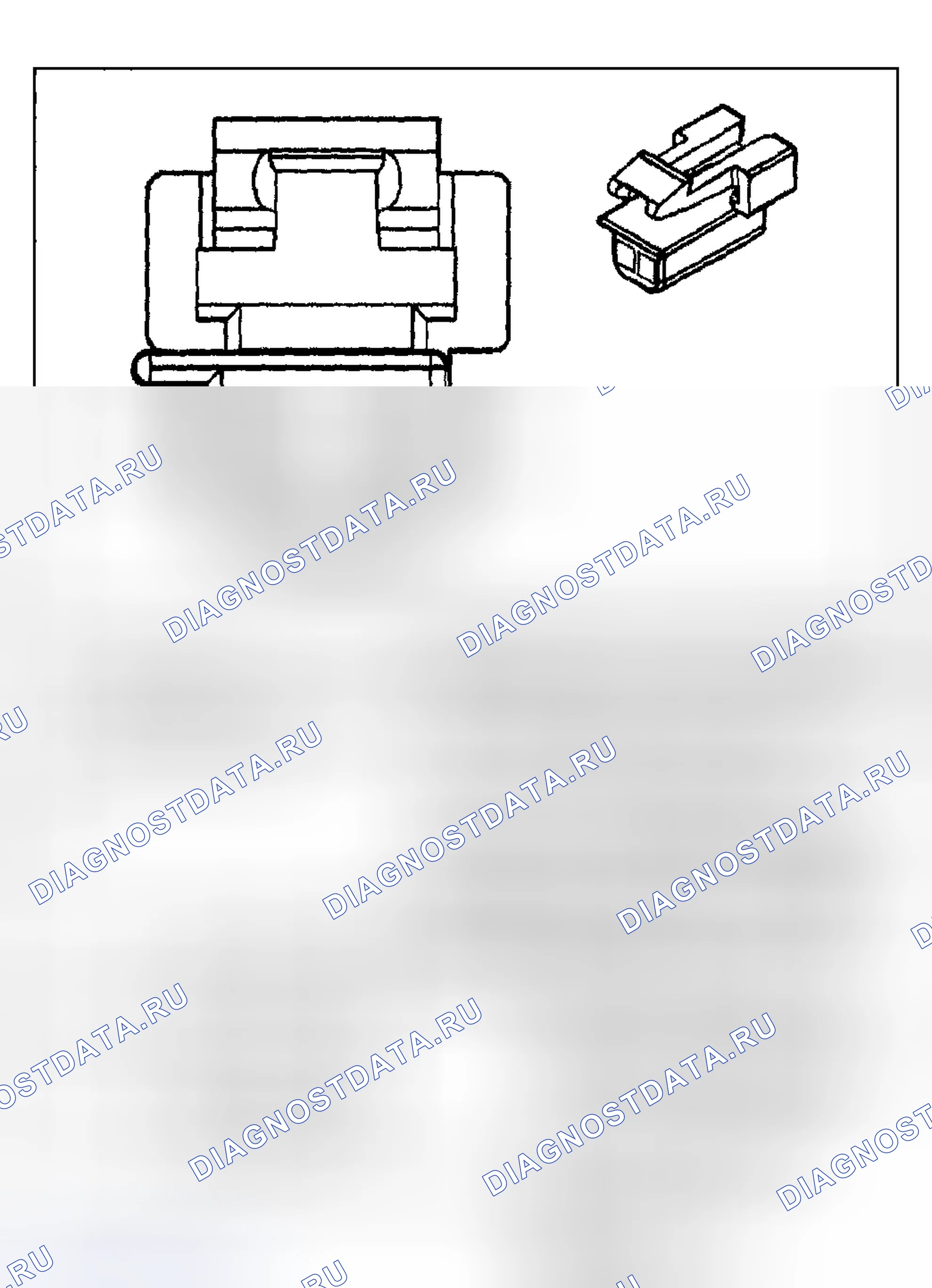 Рис. 37: Динамик - Rr дверь. Chevrolet TrailBlazer I
