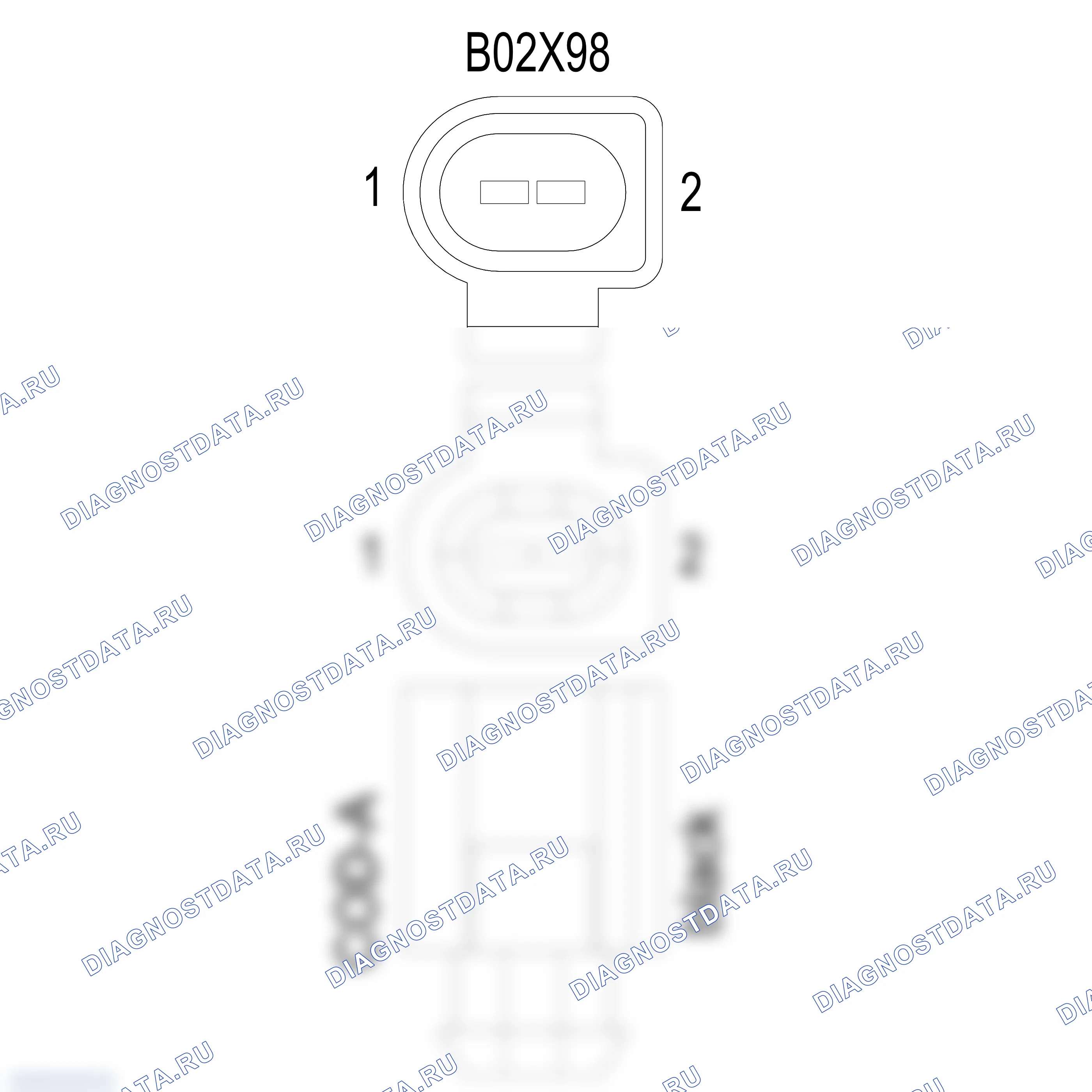 Распиновка разъёма 4D0 971 992 — внешний вид и расположение контактов. Porsche 718 Cayman 982
