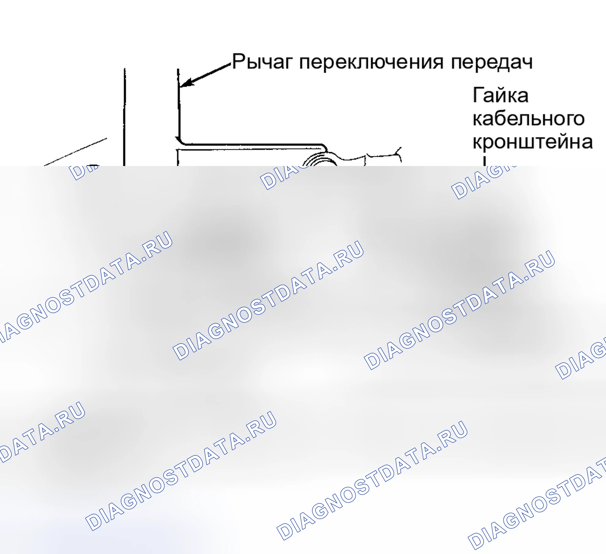 Рис. 10: Кабель блокировки (Grand Vitara и Vitara). Suzuki Esteem I