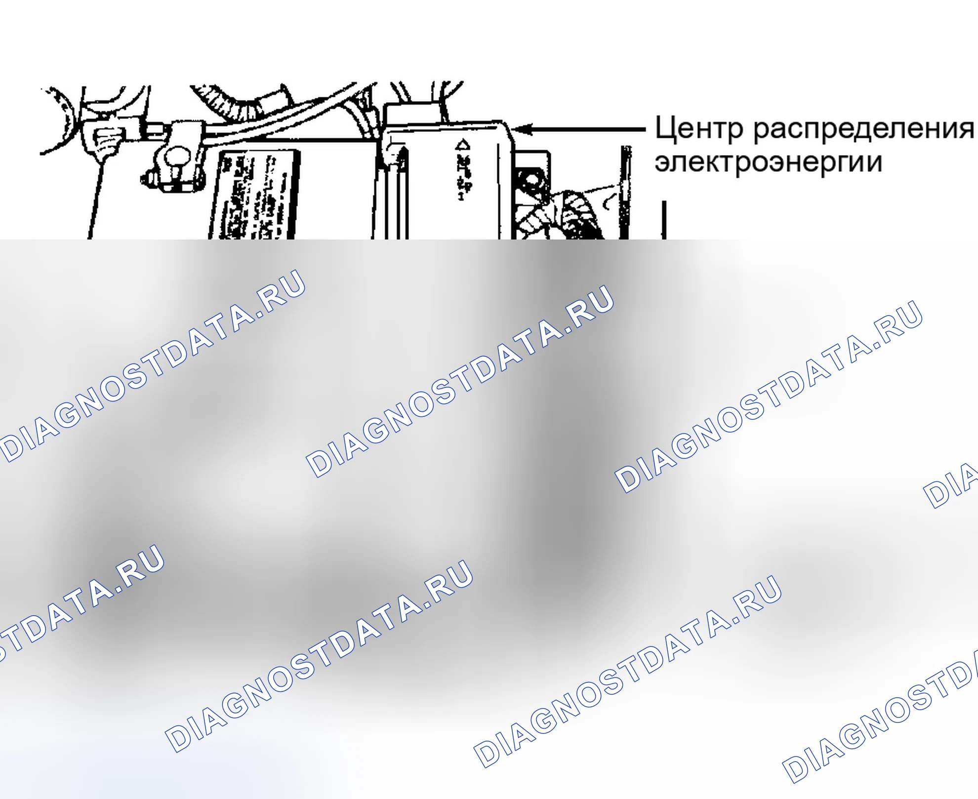 Рис. 153: РАСПОЛОЖЕНИЕ МОДУЛЯ УПРАВЛЕНИЯ ТРАНСМИССИЕЙ. Dodge Grand Caravan III