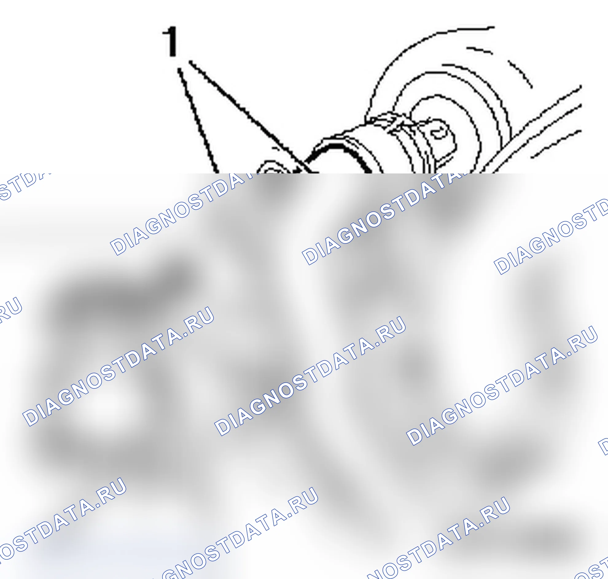 Снять и установить двигатель (правостороннее управление, AT). Opel Zafira B