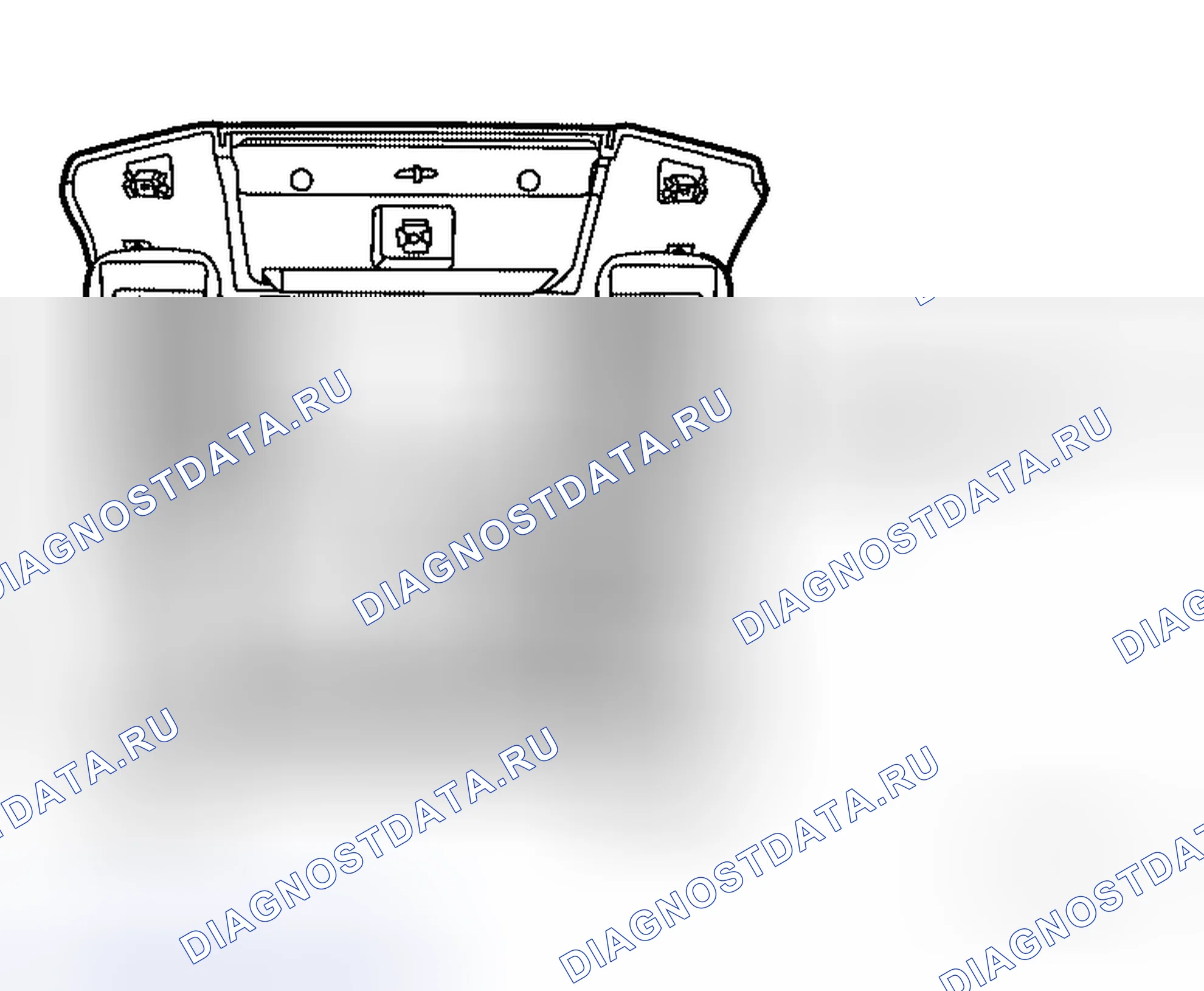 Рис. 108: Передние воздухораспределители и контрольное значение. Honda Odyssey I