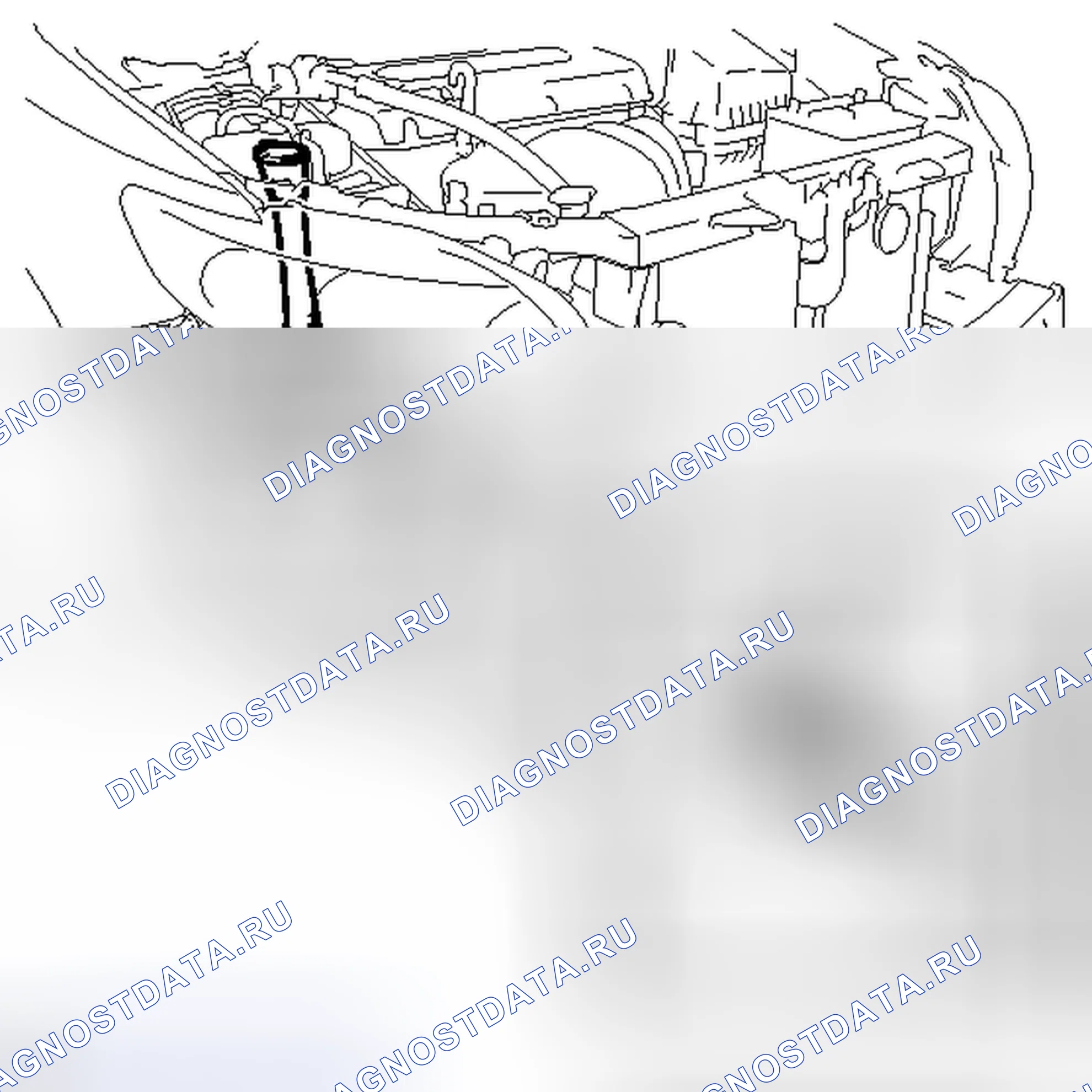 Рис. 51: ДЕМОНТАЖ. Toyota Corolla X рестайлинг