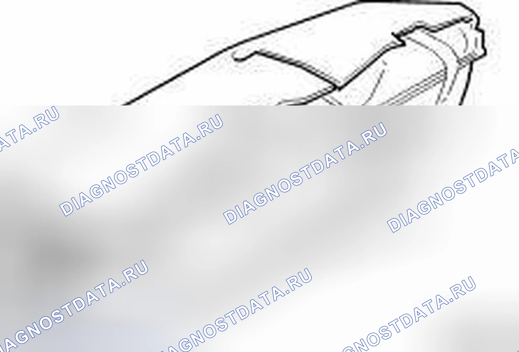Рис. 1: Топливный бак. Jaguar XKR I