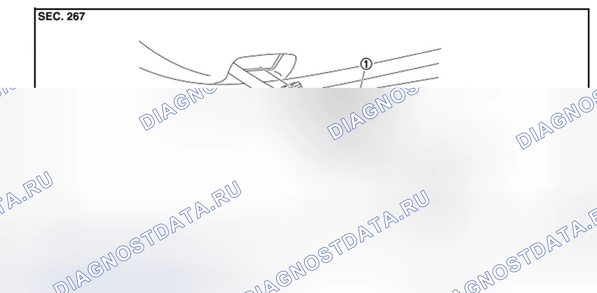 Рис. 68: Разнесенный вид. Infiniti FX35 II рестайлинг