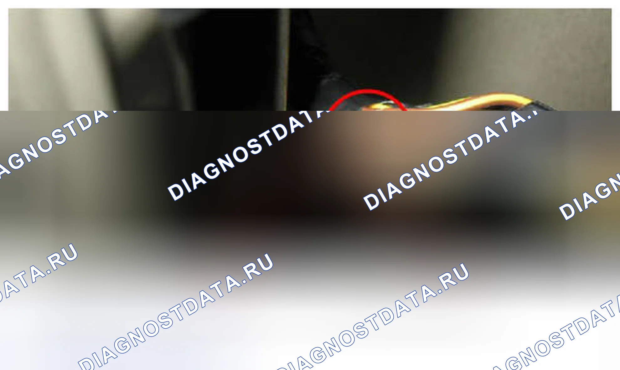 Рис. 1: Поврежденная проводка. Kia Picanto III рестайлинг