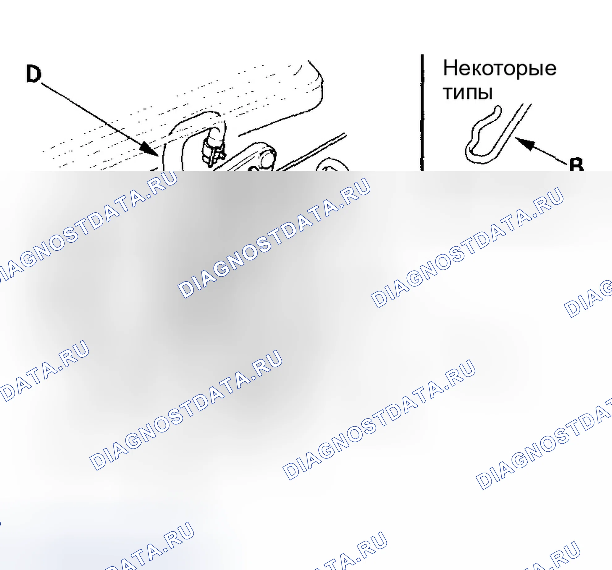 Рис. 3: Снятие главного цилиндра сцепления. Honda Civic VII