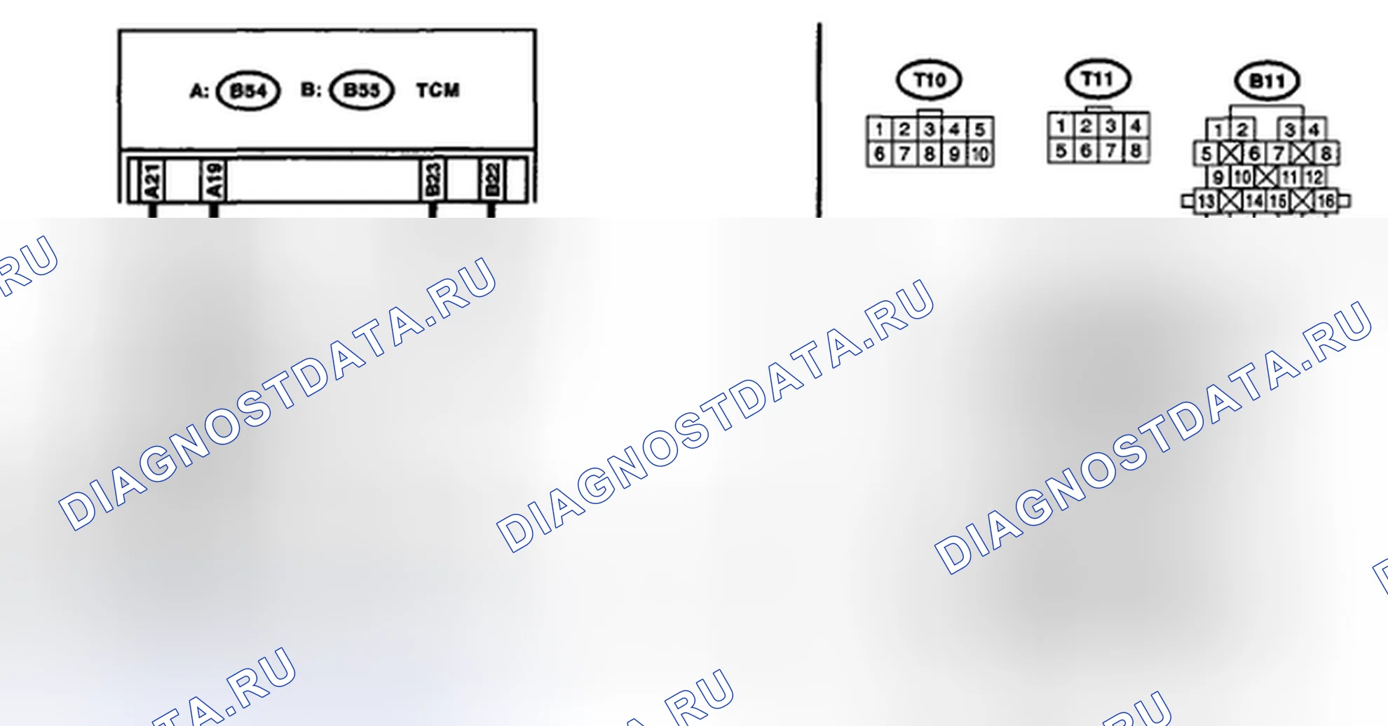 Рис. 718: электросхема. Subaru Outback BP рестайлинг
