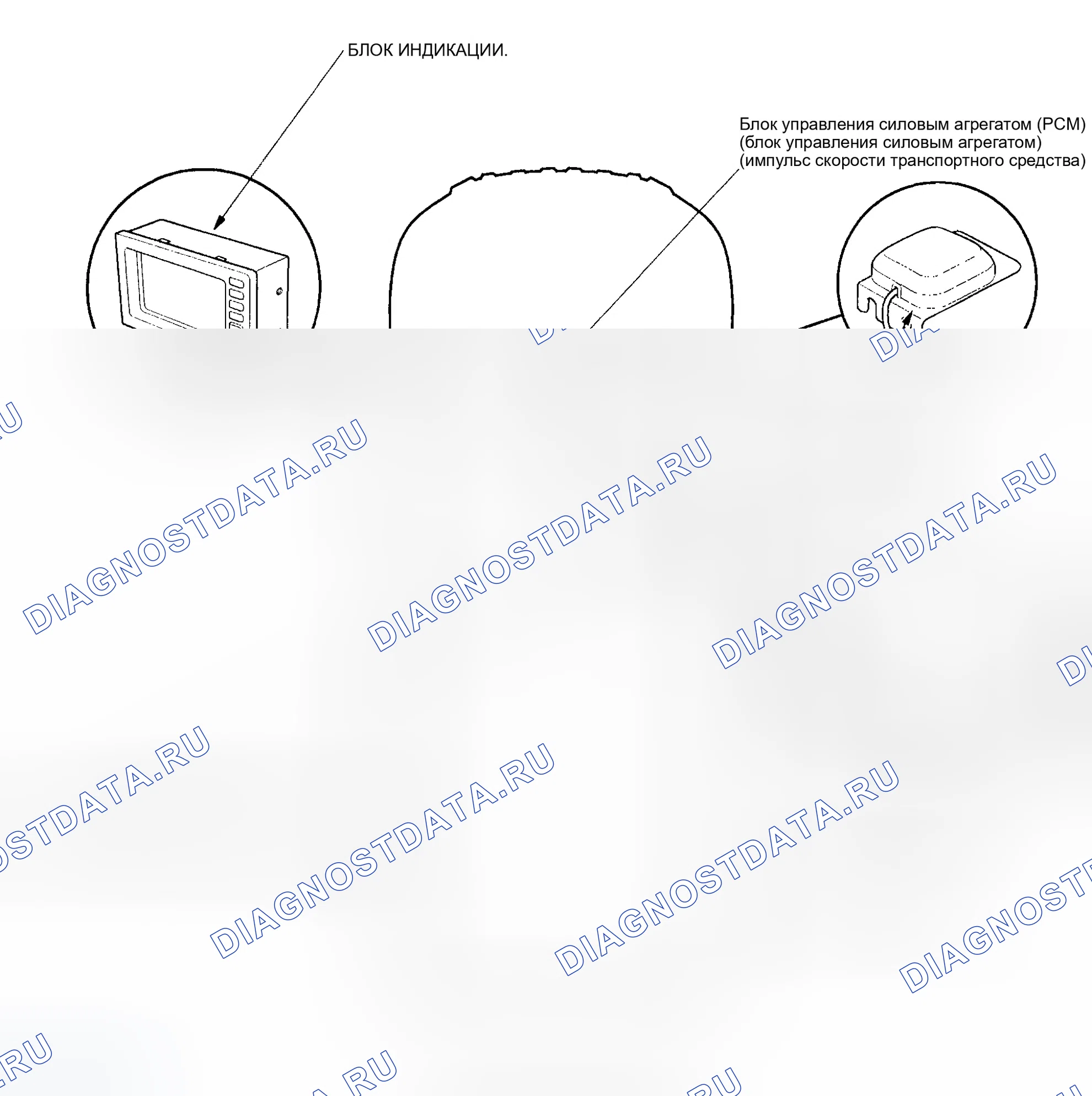 Рис. 2: Индекс расположения компонентов. Honda Pilot I
