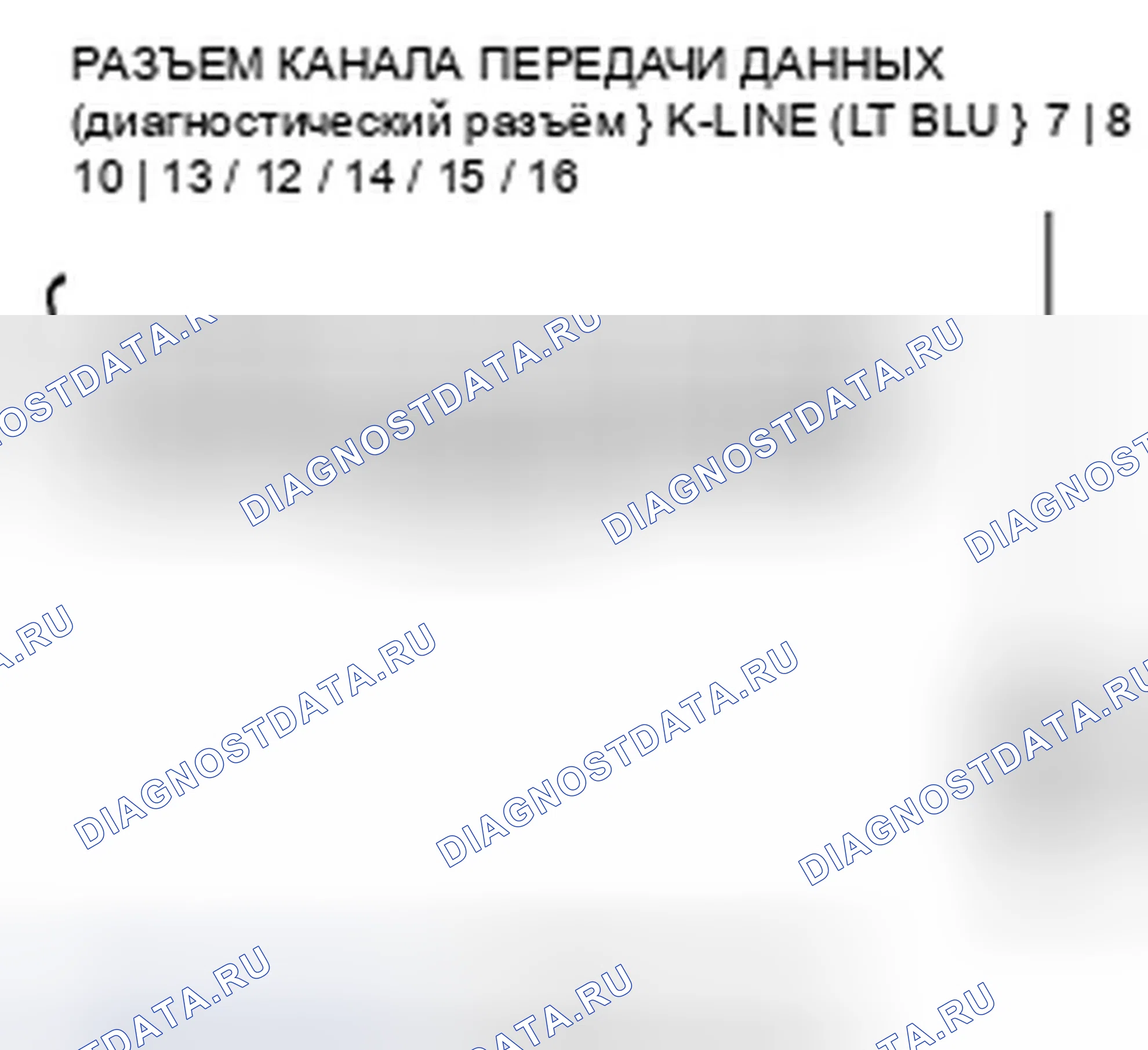 Рис. 605: Поиск и устранение неисправностей в цепи диагностический разъём. Honda Crosstour I