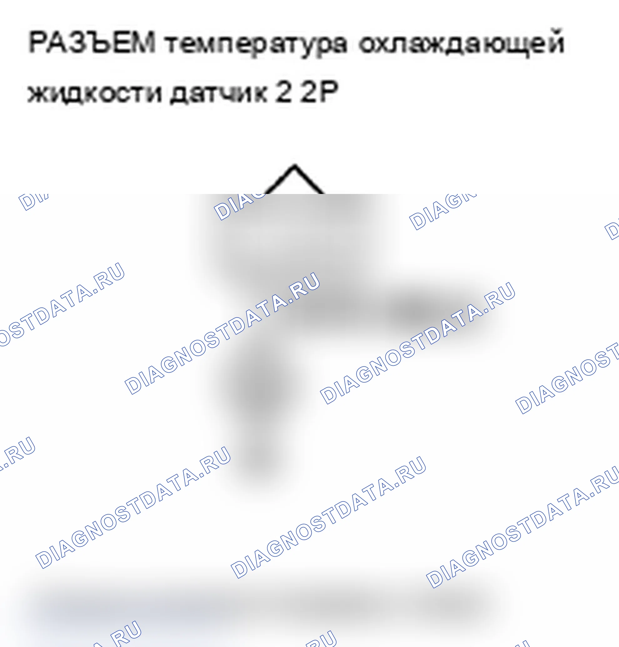 Рис. 105: P2184 расшифровка кода ошибки: низковольтная цепь датчика 2 температура охлаждающей жидкости. Acura RL II рестайлинг