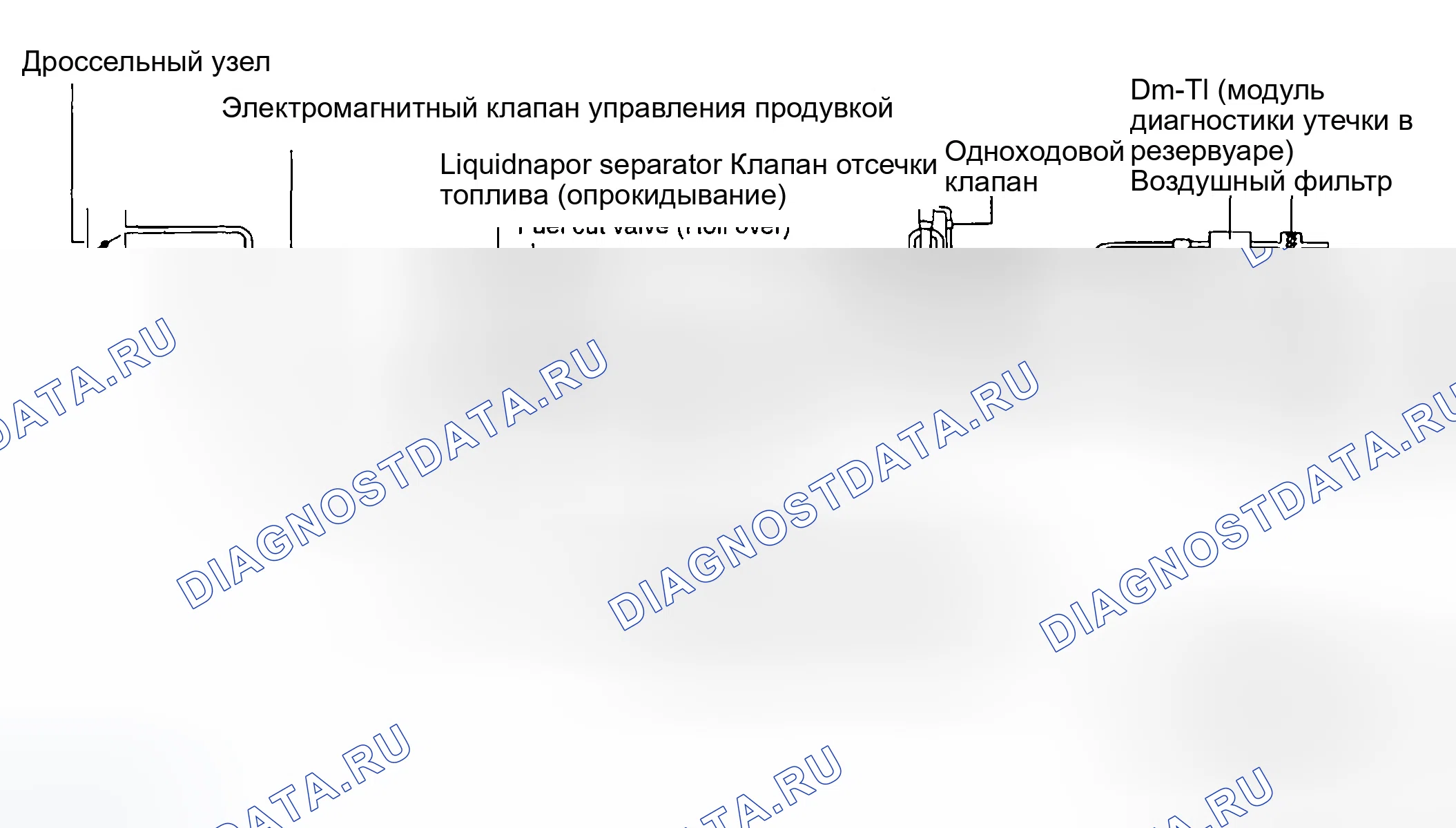 Рис. 12: ОПИСАНИЕ применения по норм токсичности систем управления двигателя. Hyundai Accent II
