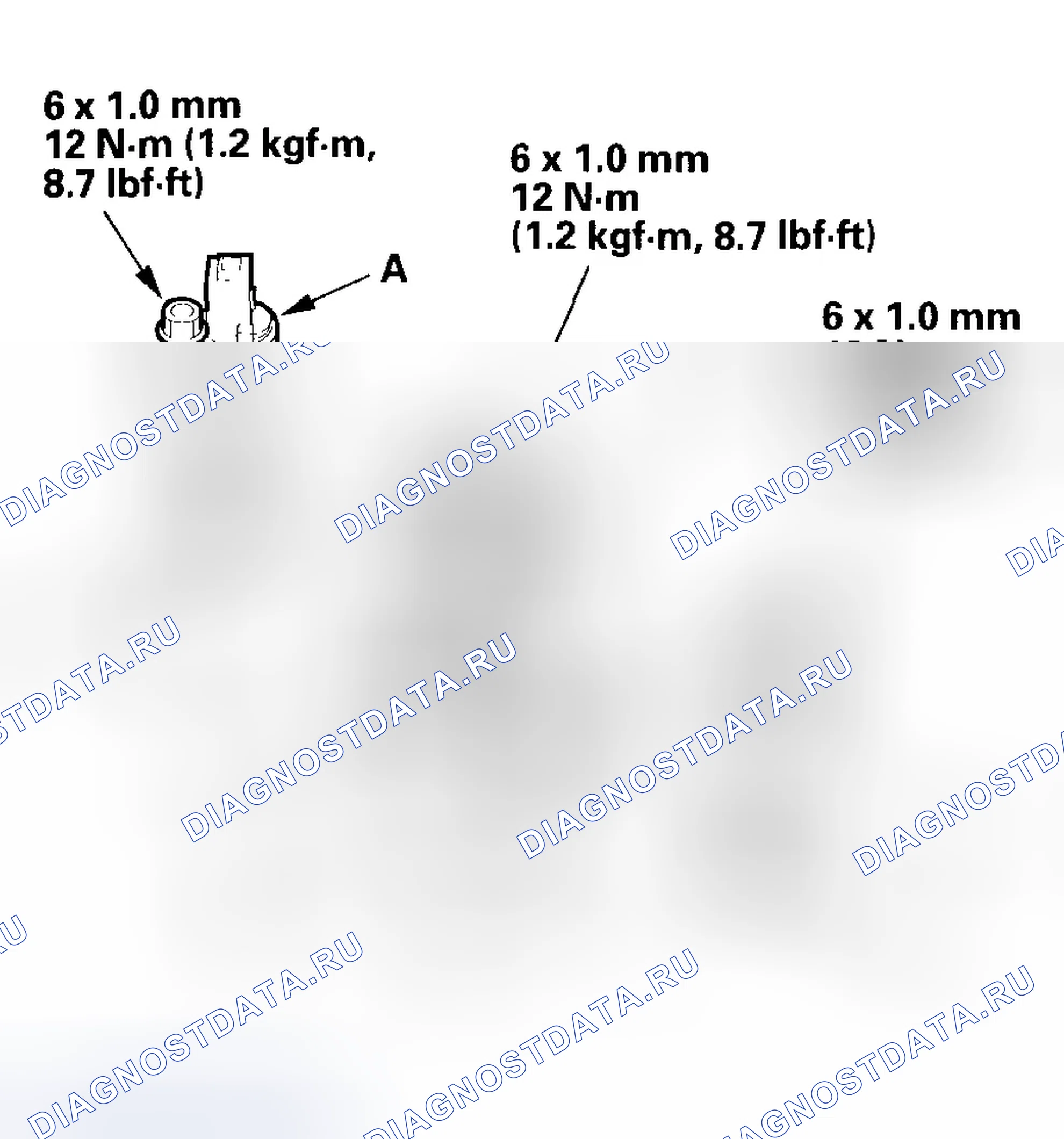 Рис. 236: Установка электромагнитного клапана переключения передач. Honda Element YH2