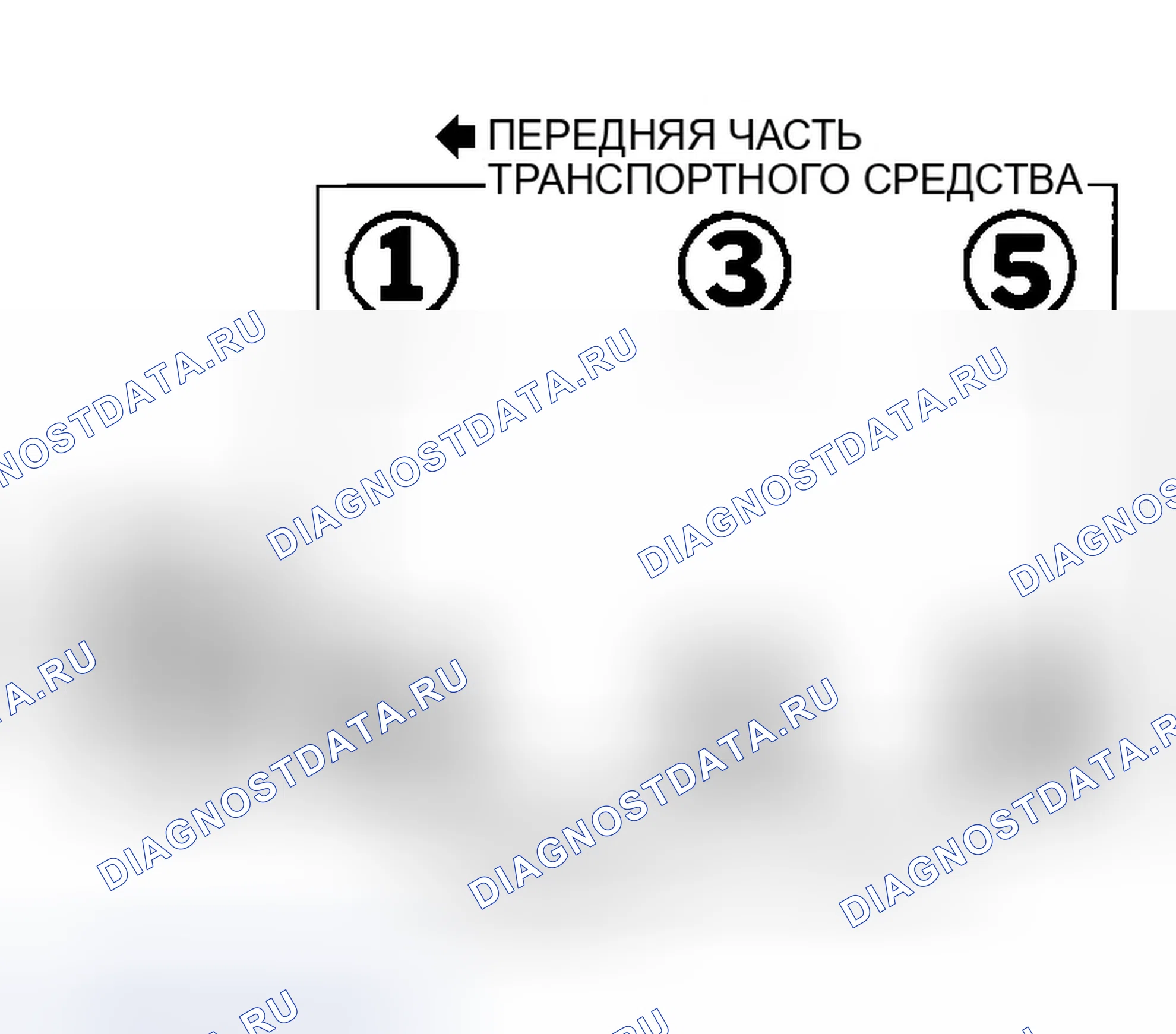Рис. 3: порядок работы цилиндров 3.3L и вращение дистрибьютора (Frontier и Xterra). Infiniti I35 II