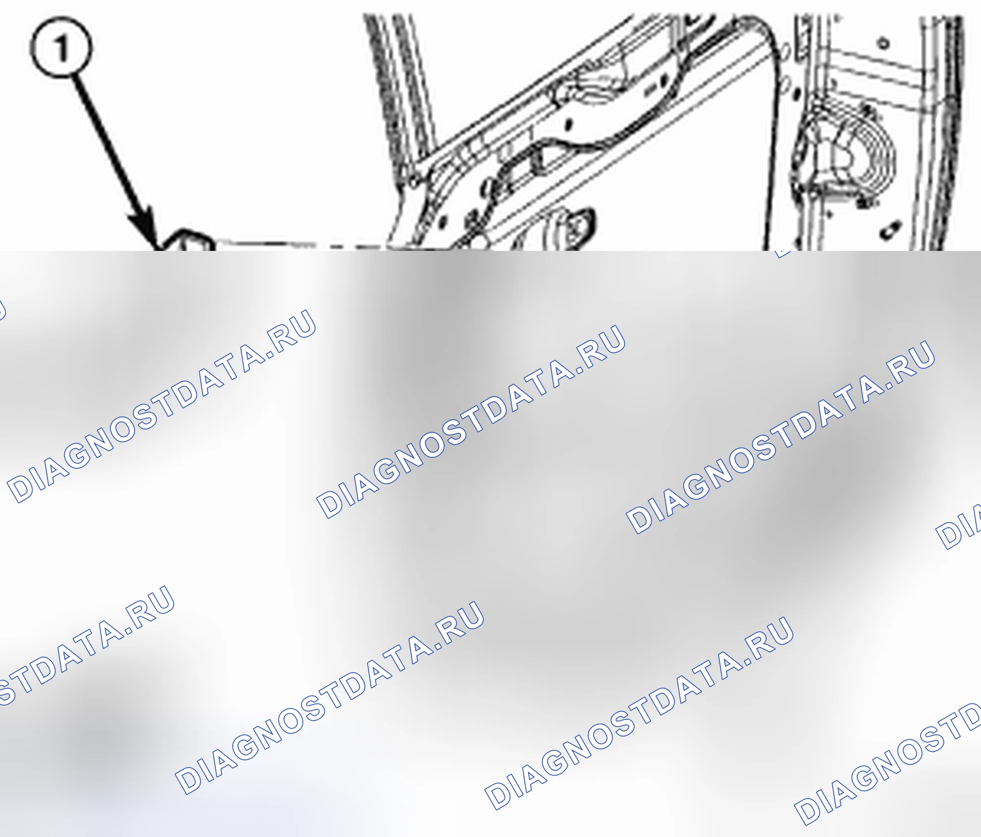 Рис. 303: ИЗОЛЯТОР. Chrysler Town & Country V