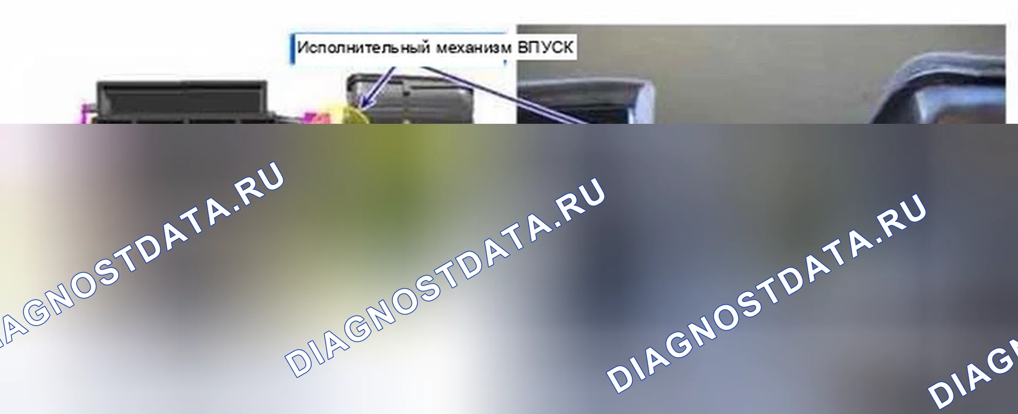 Рис. 265: Расположение компонентов. Hyundai Equus II