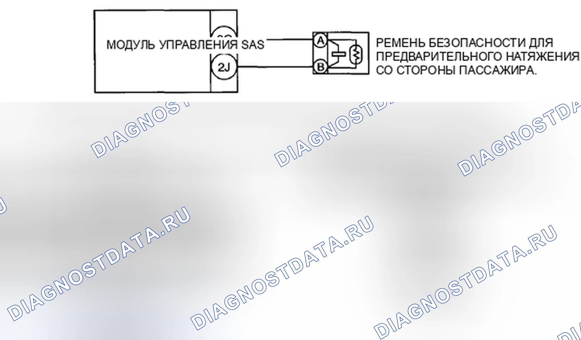 Рис. 21: расшифровка кода ошибки B1214-11 / B1214-12 / B1214-13 / B1214-19 / B1214-xtegx5: ЦЕПЬ РЕМНЯ БЕЗОПАСНОСТИ ПРЕДВАРИТЕЛЬНОГО НАТЯЖЕНИЯ СО СТОРОНЫ ПАССАЖИРА 1A. Mazda CX-5 I