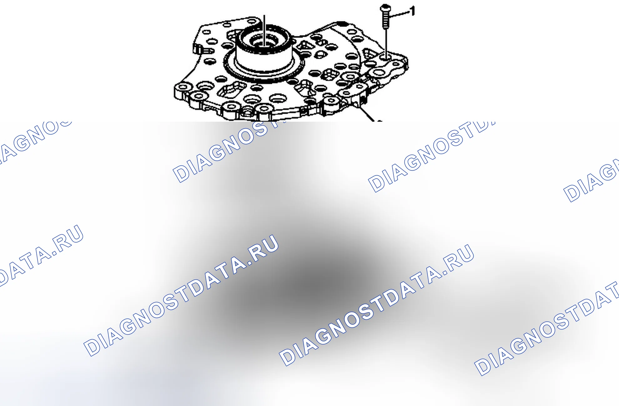 Рис. 223: Разборка жидкостного насоса. Chevrolet Captiva I рестайлинг 2