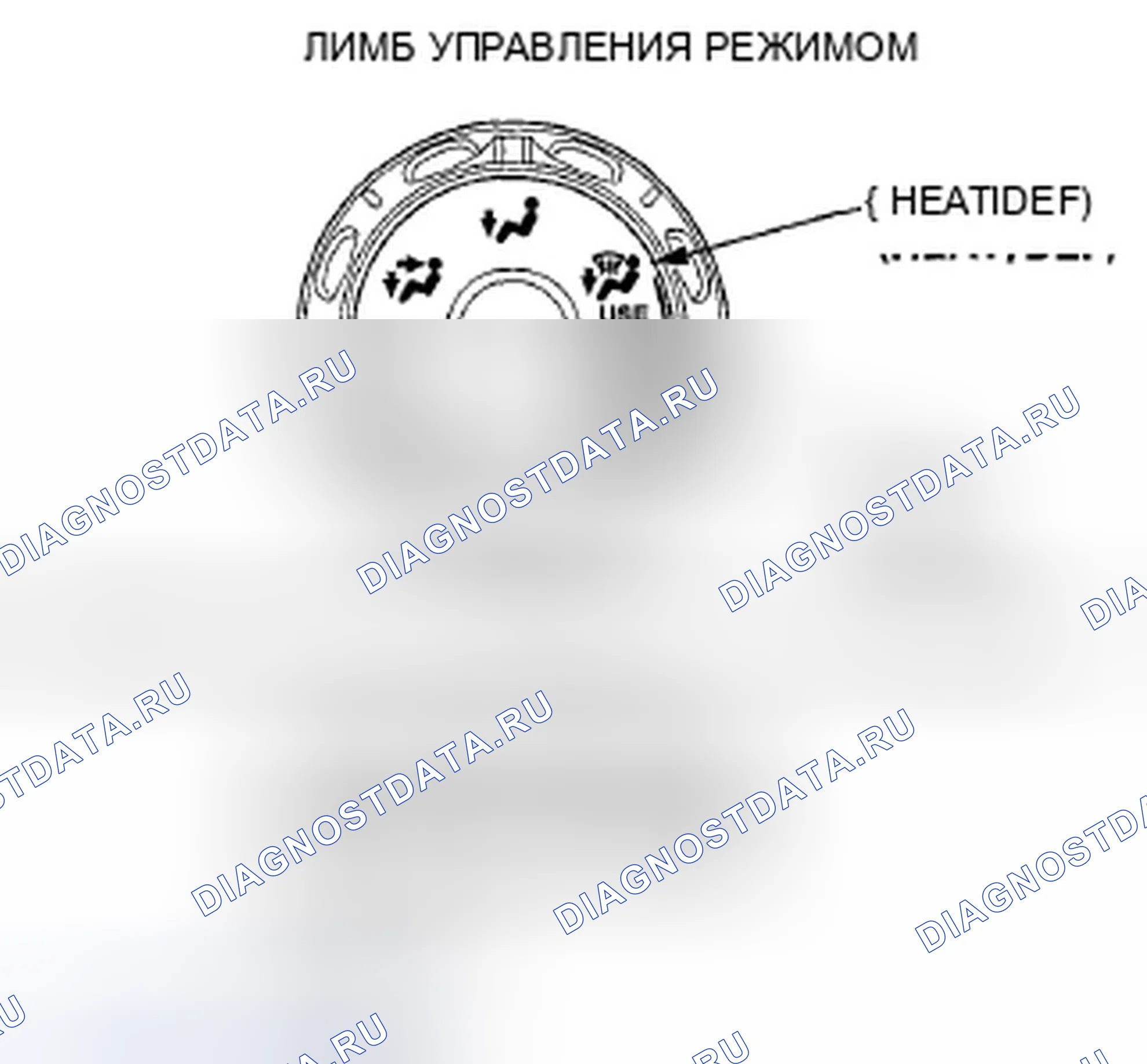 Рис. 65: Испытание переключателя управления режимами. Honda Fit GE