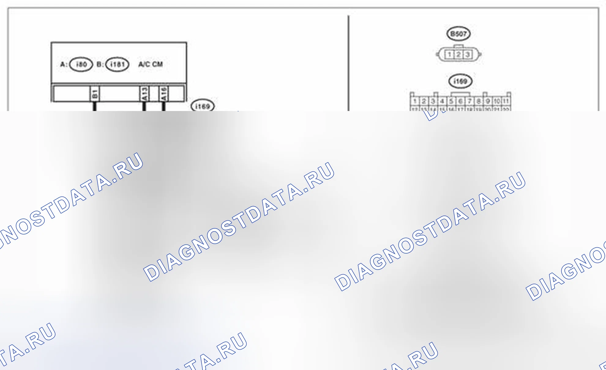 Рис. 60: электросхема. Subaru Legacy BM/BR рестайлинг