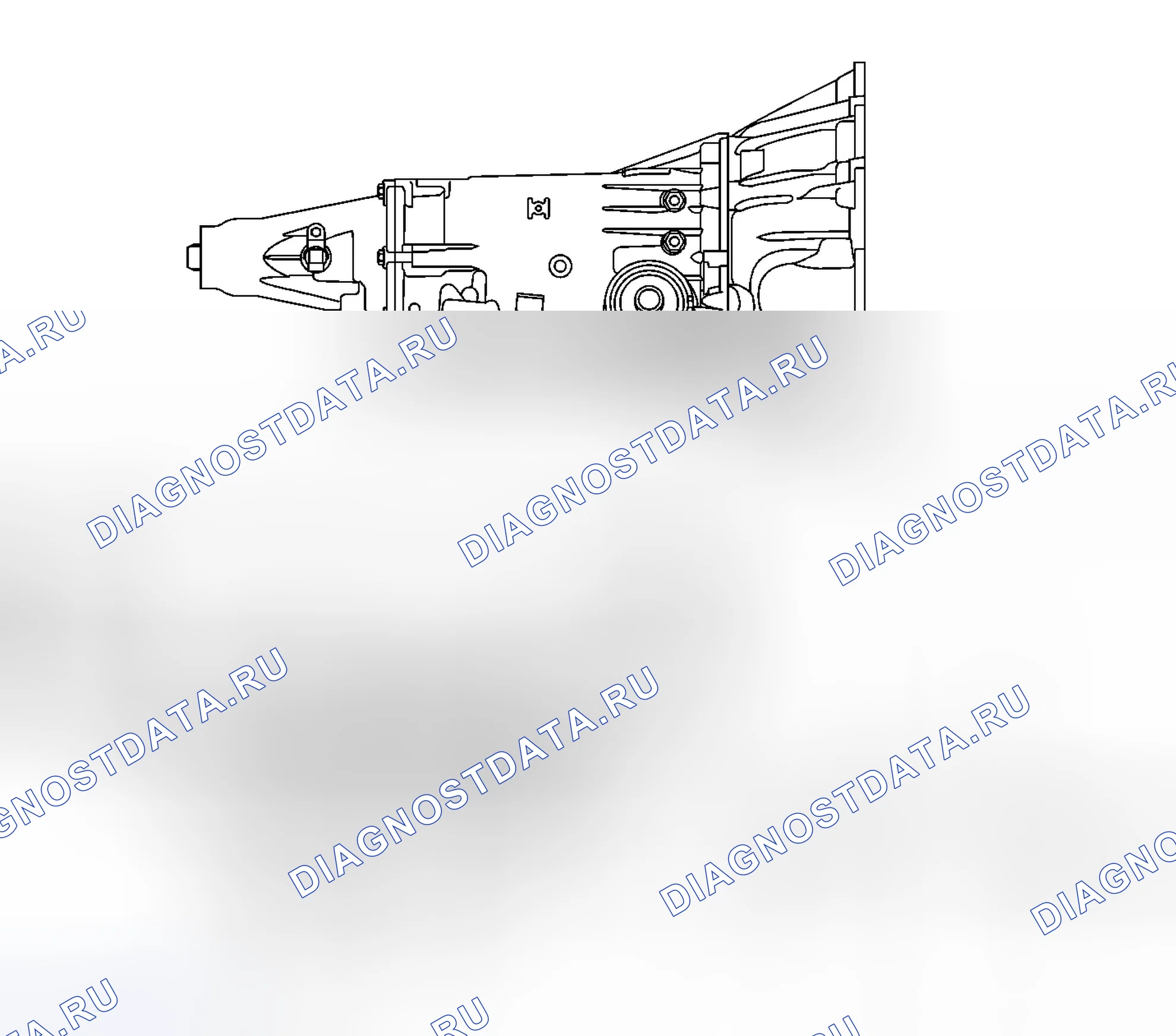 Рис. 27: Информация идентификации передачи. GMC Envoy II