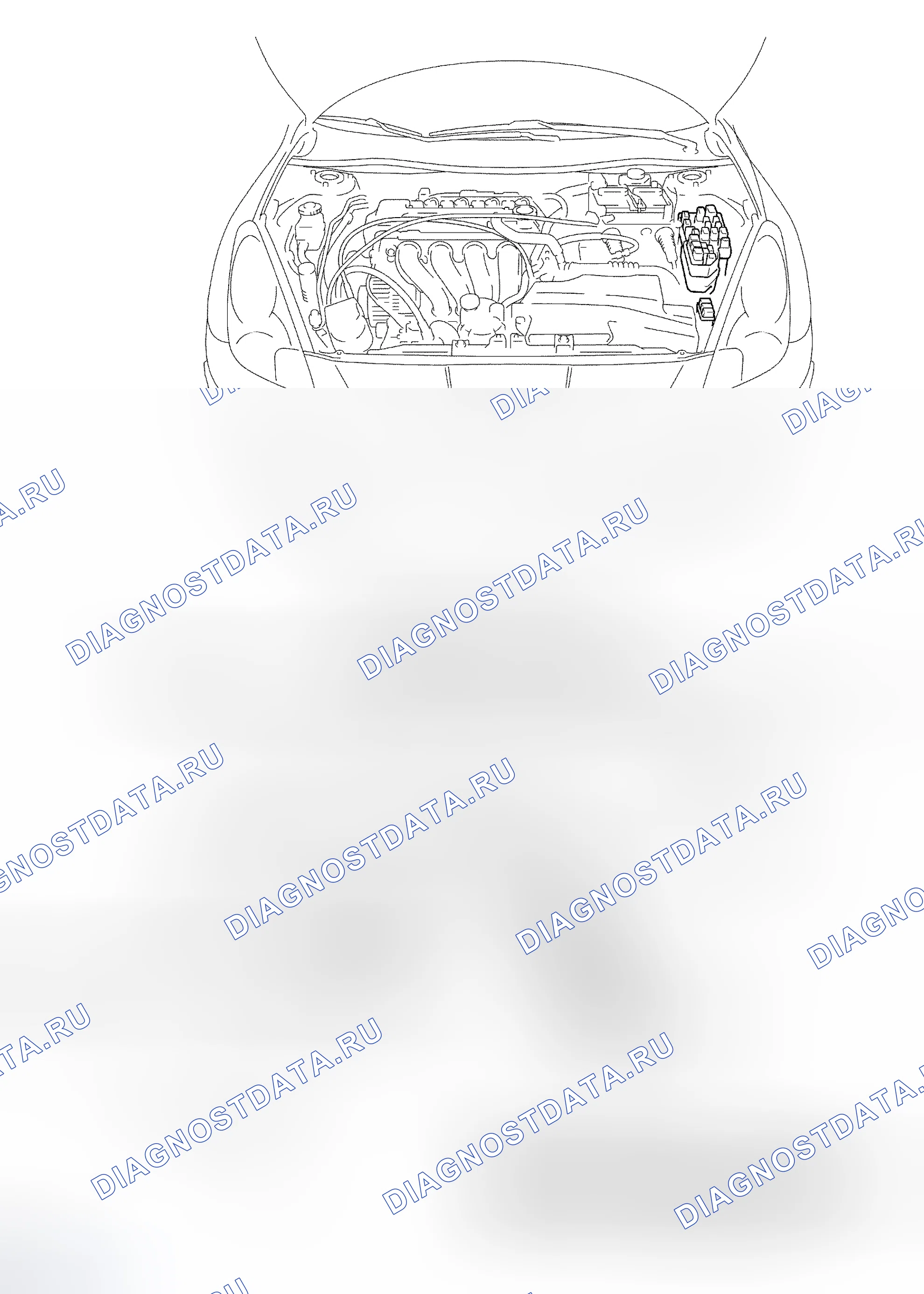 Рис. 16: РАСПОЛОЖЕНИЕ. Toyota Celica T230 рестайлинг