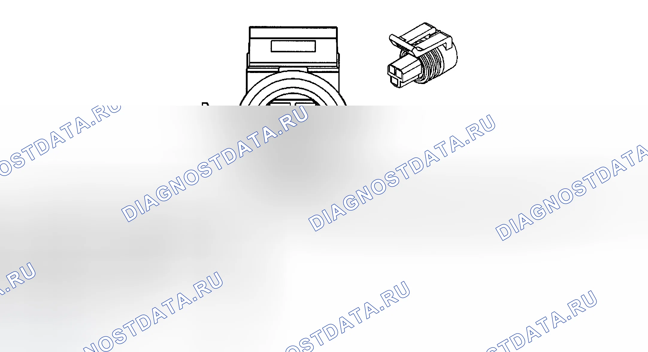 Рис. 1: ИДЕНТИФИКАЦИЯ СОЕДИНИТЕЛЯ. Chevrolet Impala VIII