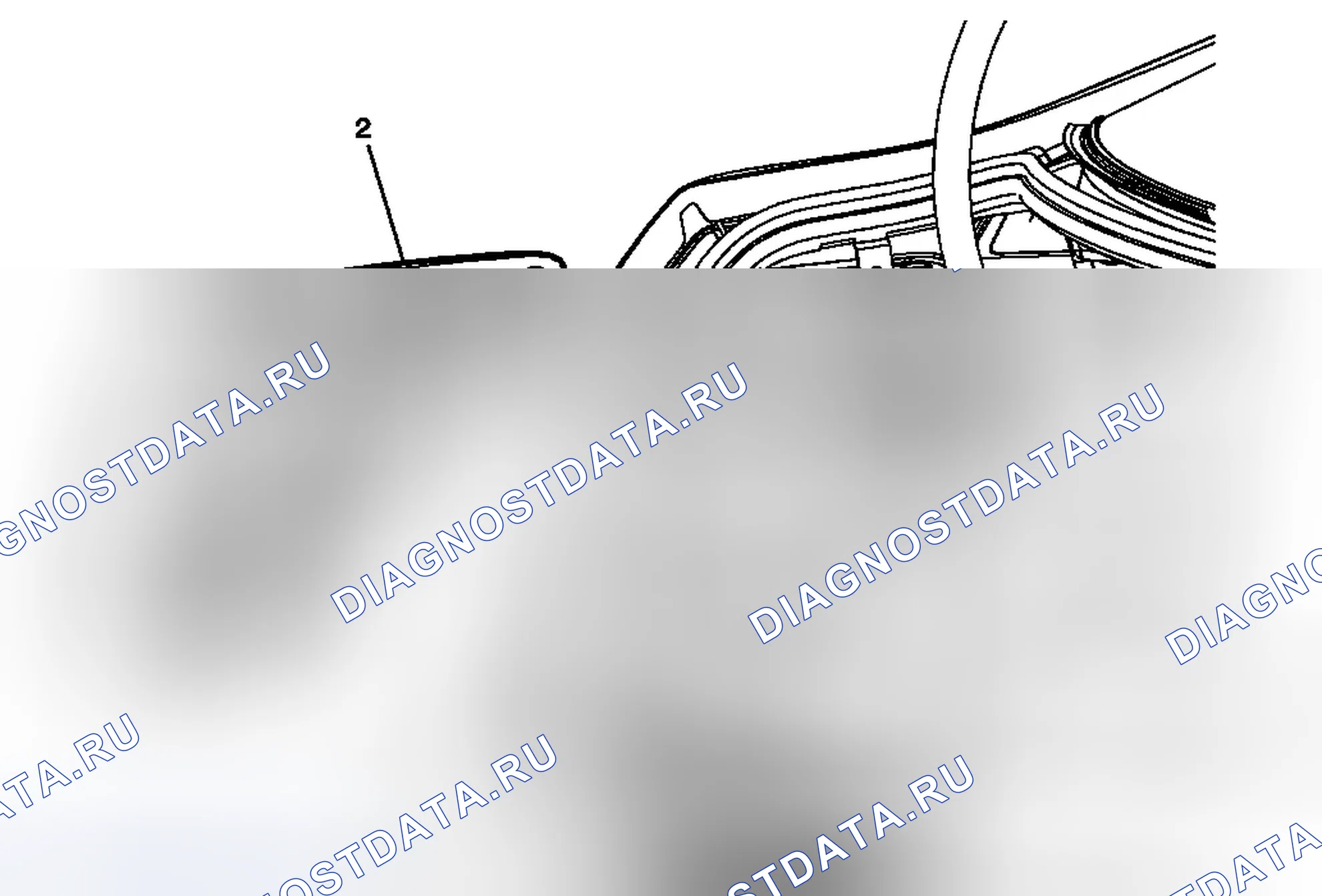 Рис. 21: Замена задней лампы. Buick Regal V
