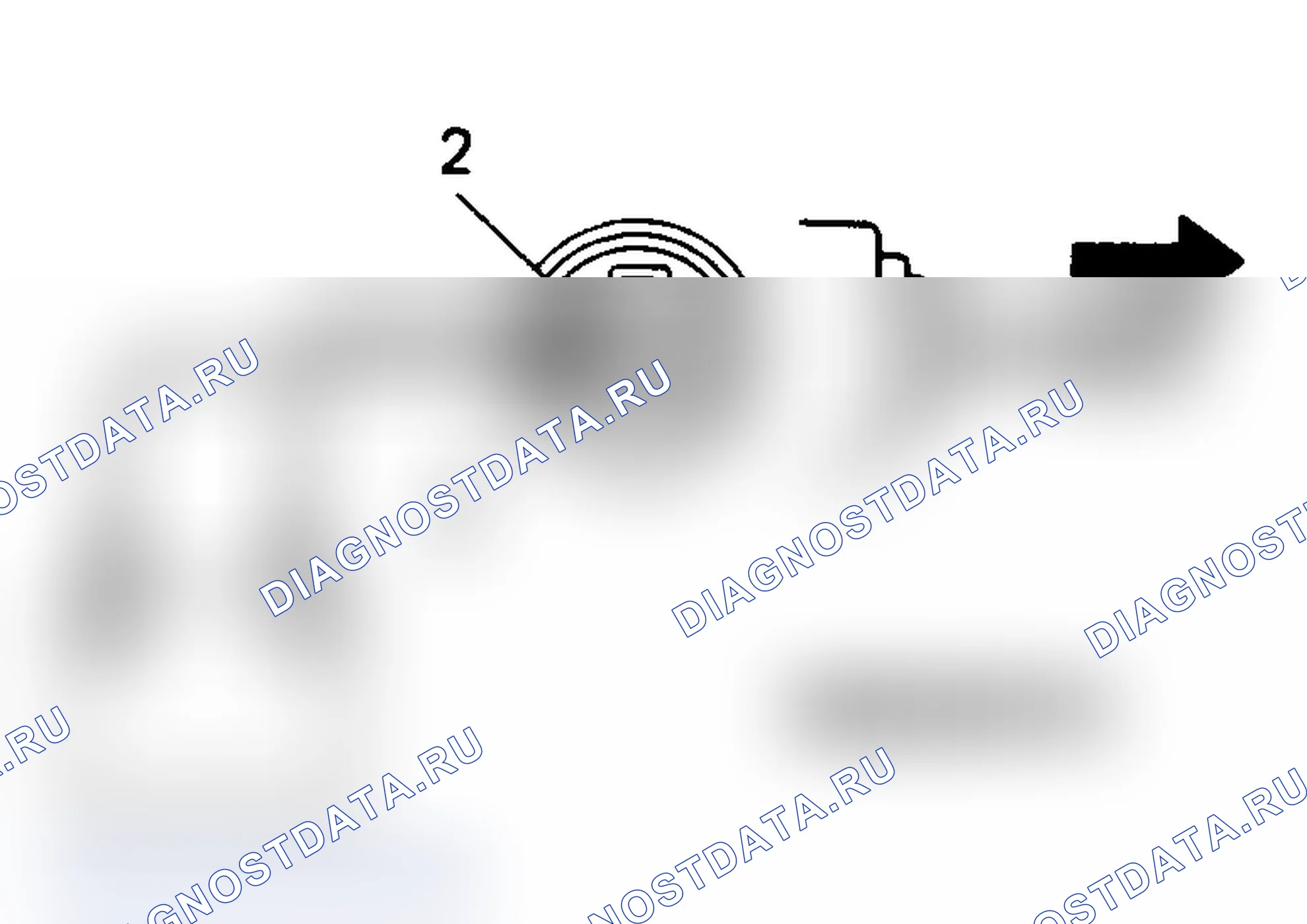 Рис. 19: Соленоид блокировки двери (направление разблокировки). Toyota 4Runner I