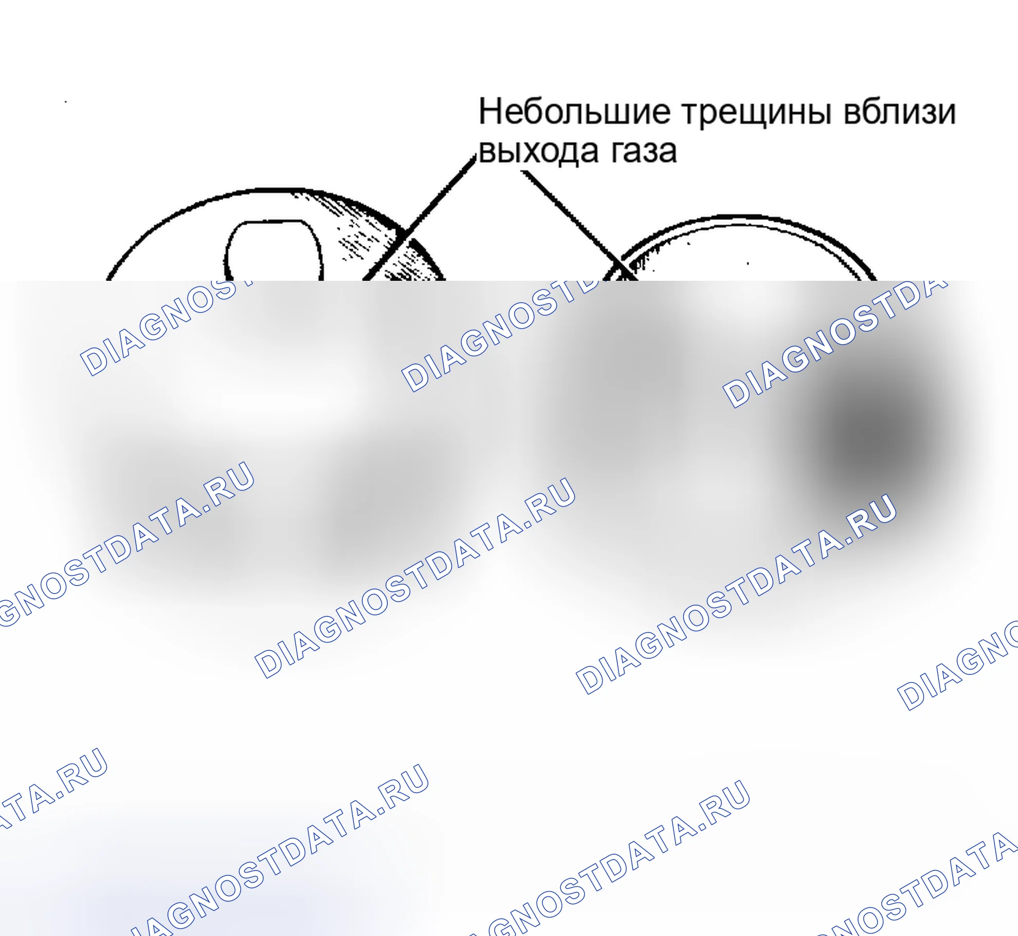 Рис. 14: Проверка механической части двигателя. Peugeot 505 I