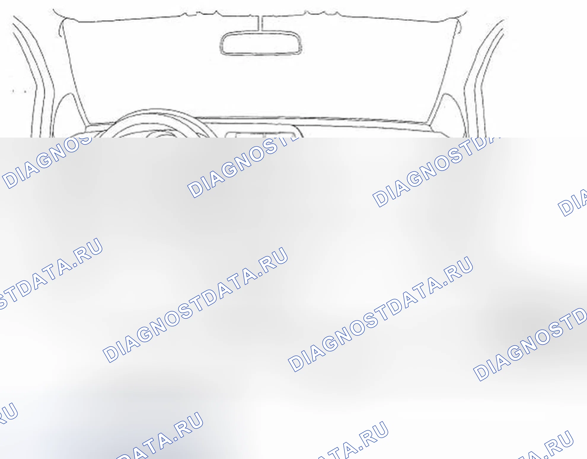 Рис. 147: Идентификация местоположения компонента системы блокировки A / T. Honda Fit I
