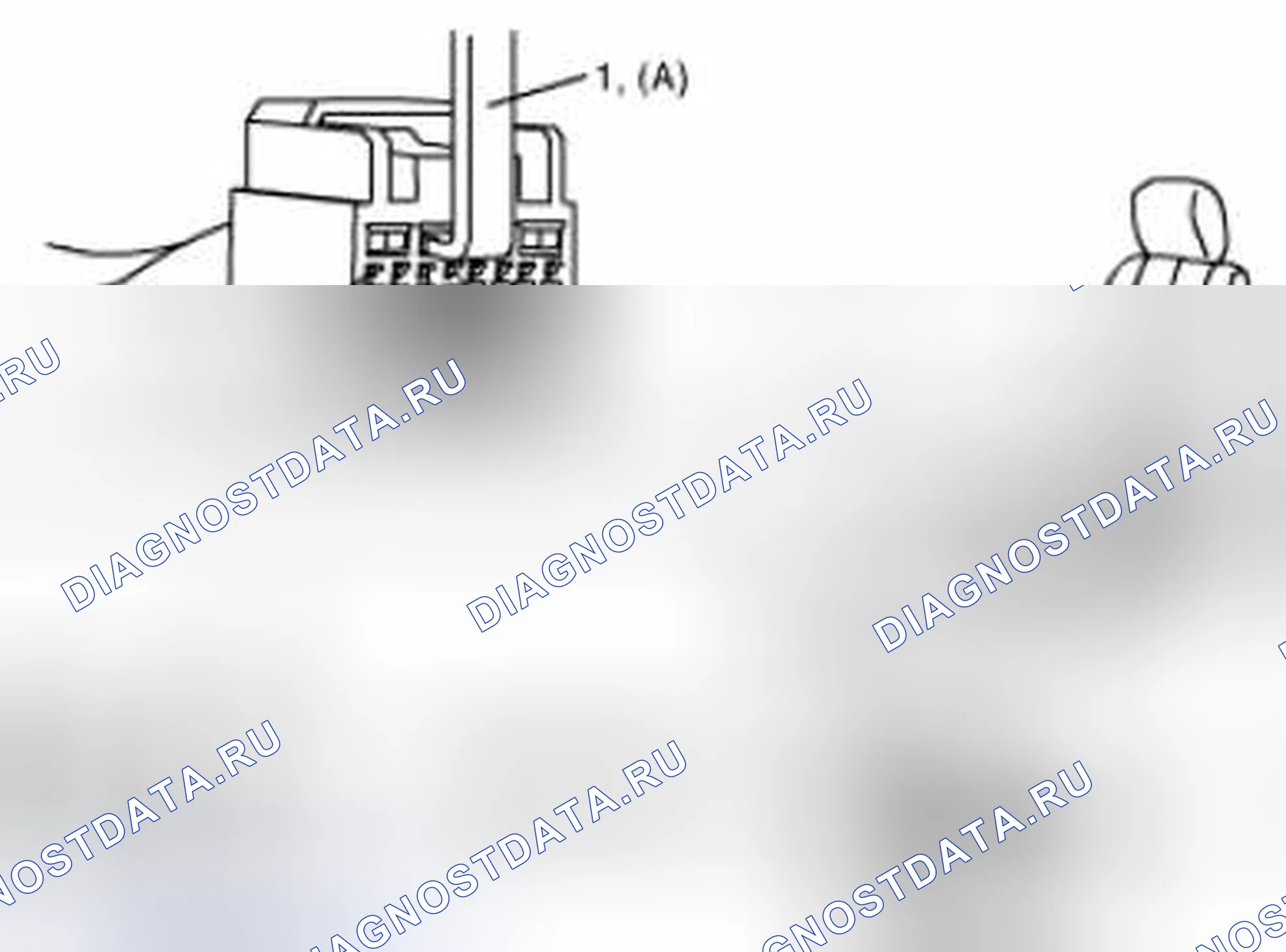 Рис. 74: Измерение сопротивления между клеммами " L33-1 " и " L33-2 " (для расшифровка кода ошибки B1062). Suzuki Grand Vitara II рестайлинг 2
