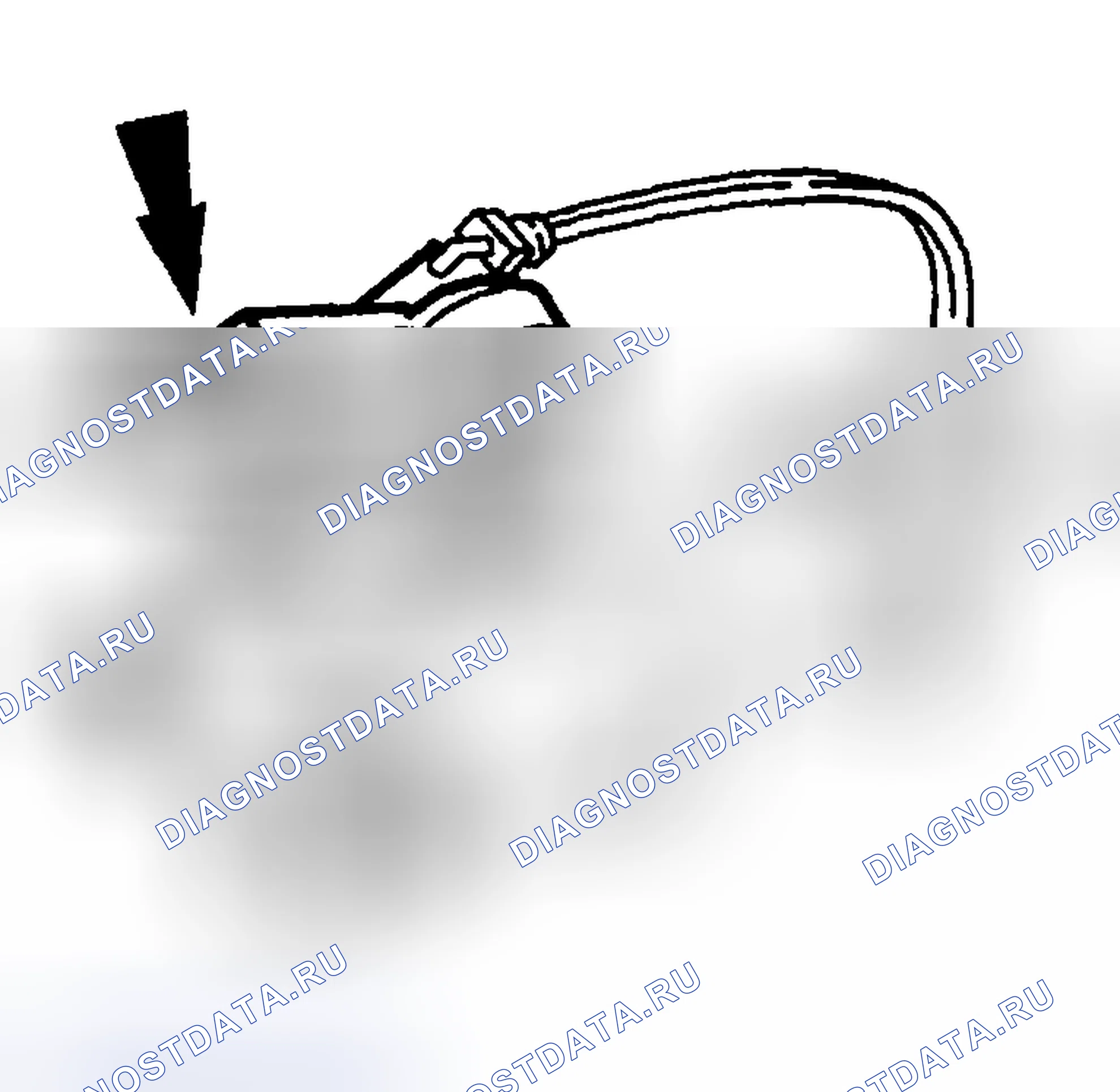 Рис. 39: Отсоединение. Ford Pickup F250 Super Duty I