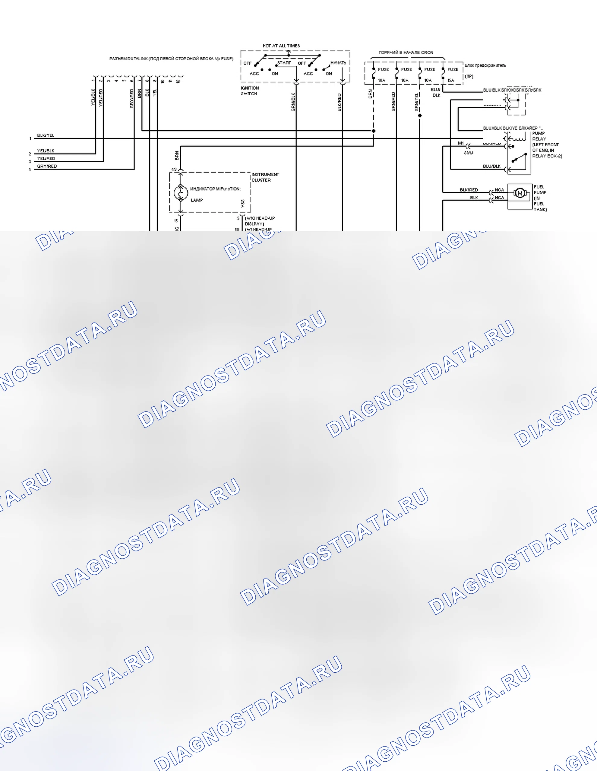 Рис. 5: электросхема (Altima 2.4L - 2 из 2). Nissan Altima U13