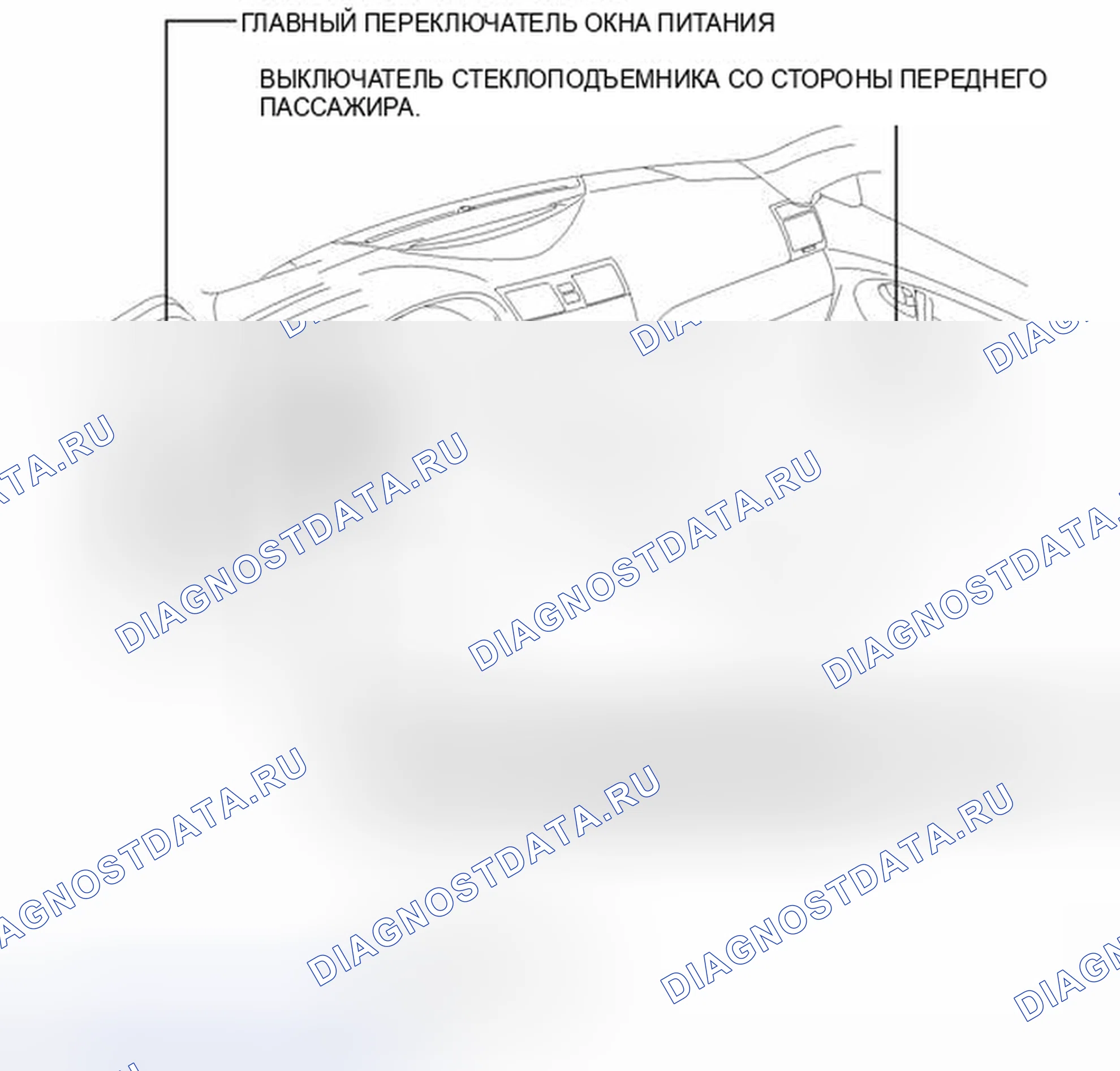 Рис. 136: ИЛЛЮСТРАЦИЯ. Toyota Camry XV40 рестайлинг