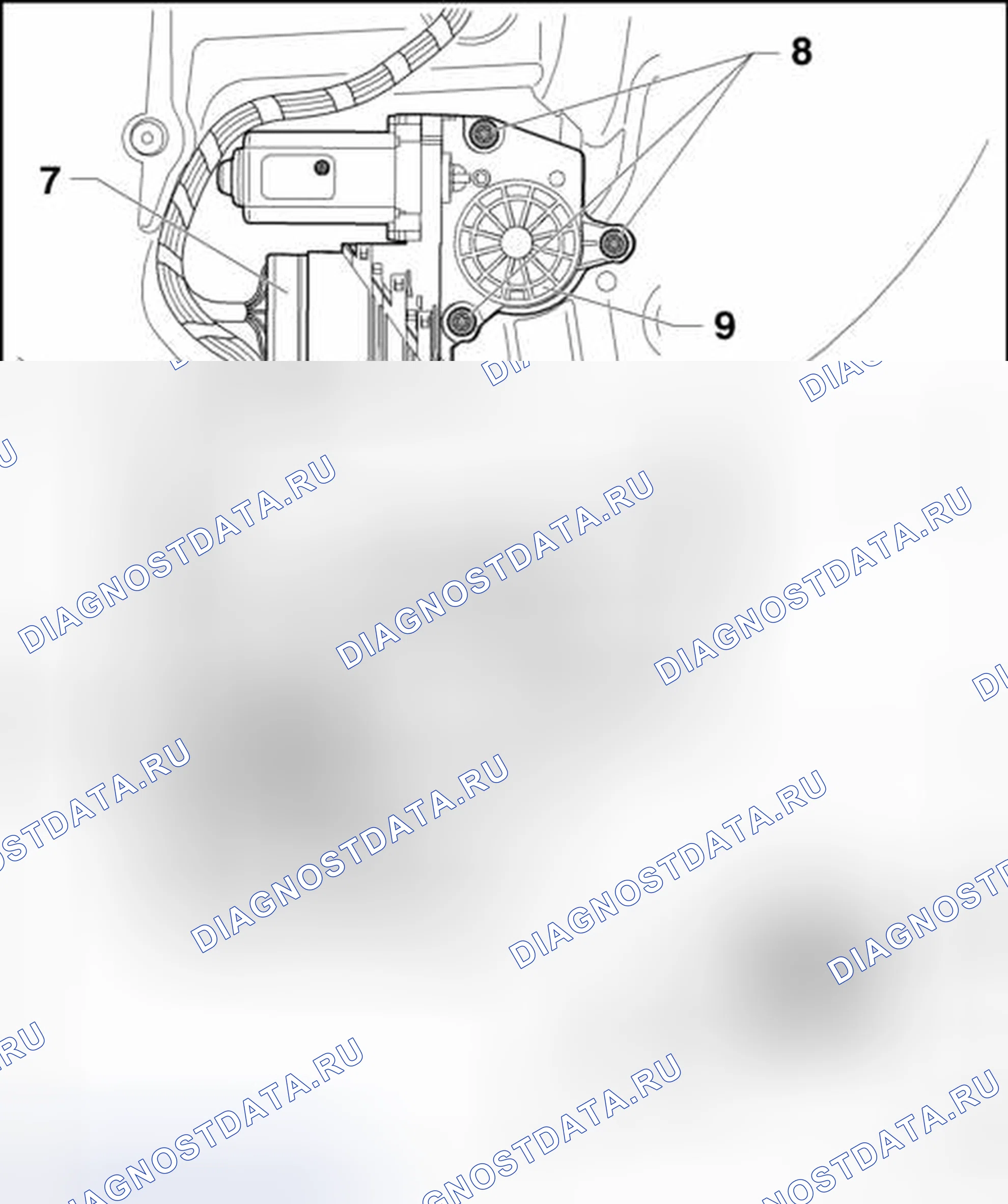 Рис. 71: ДВЕРНОЕ ОКНО. Volkswagen Tiguan I