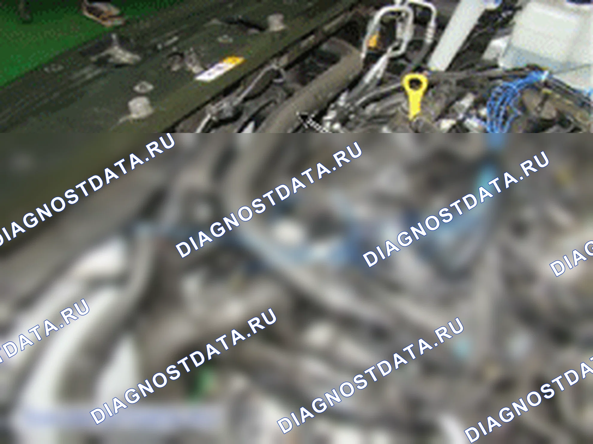 Снятие радиатора. Hyundai Santafe Sport DMA