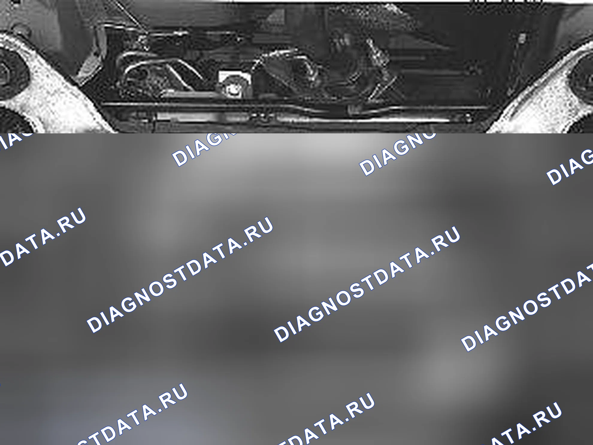 Рис. 79: Установка рулевого механизма с правой стороны. Volvo C70 I